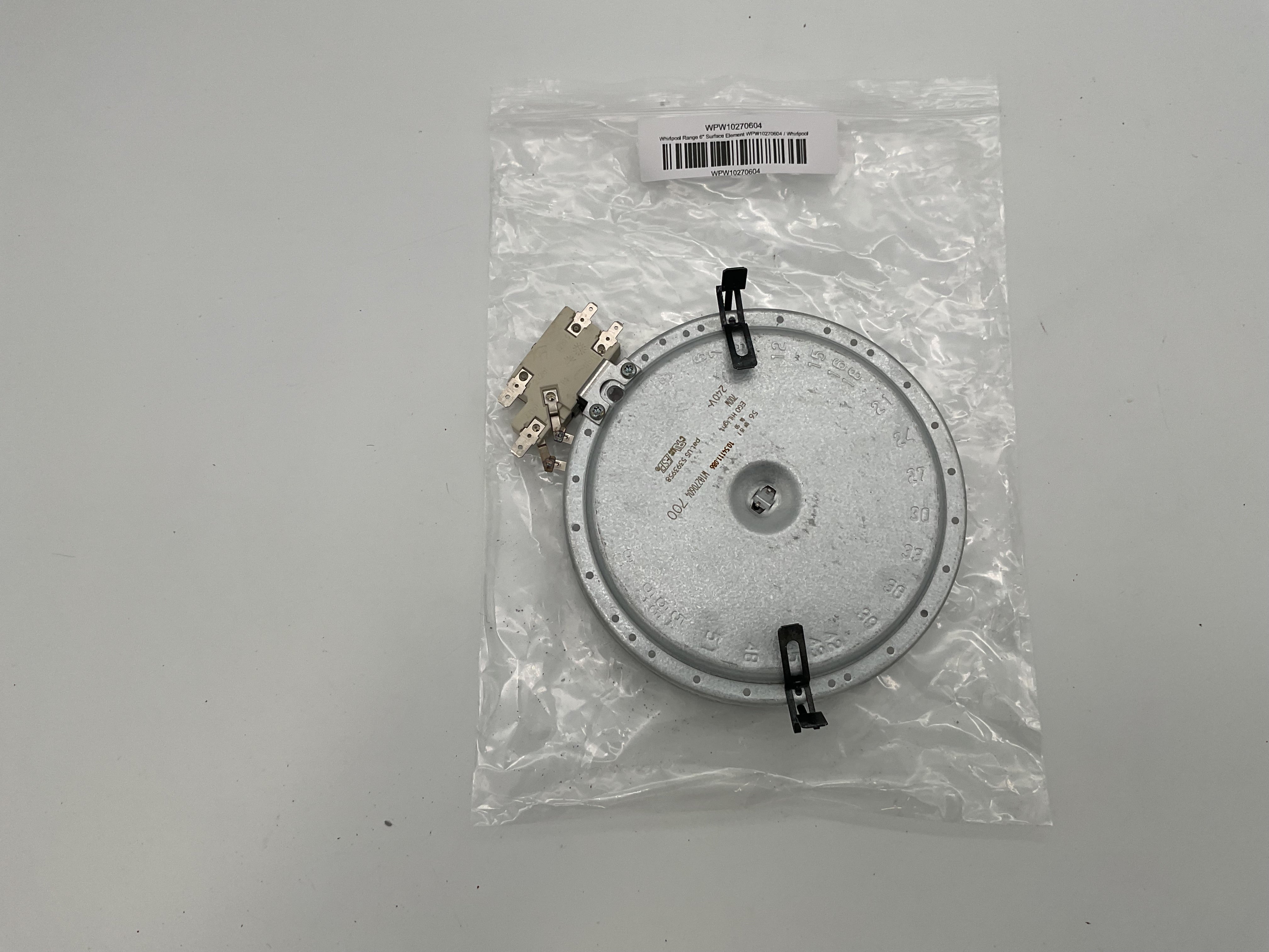 Whirlpool Range 6" Surface Element WPW10270604