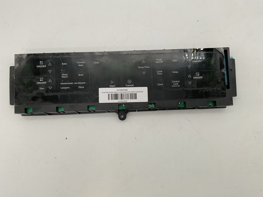 W10837806 Carte de commande d'origine OEM pour cuisinière/four/plaque de cuisson Kenmore W10846230