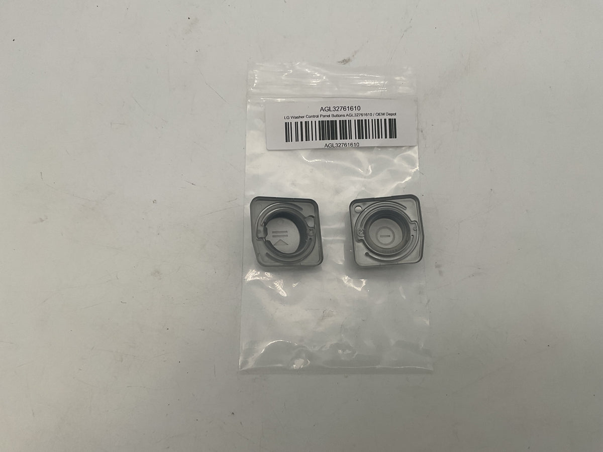 Boutons du panneau de commande pour laveuse LG AGL32761610