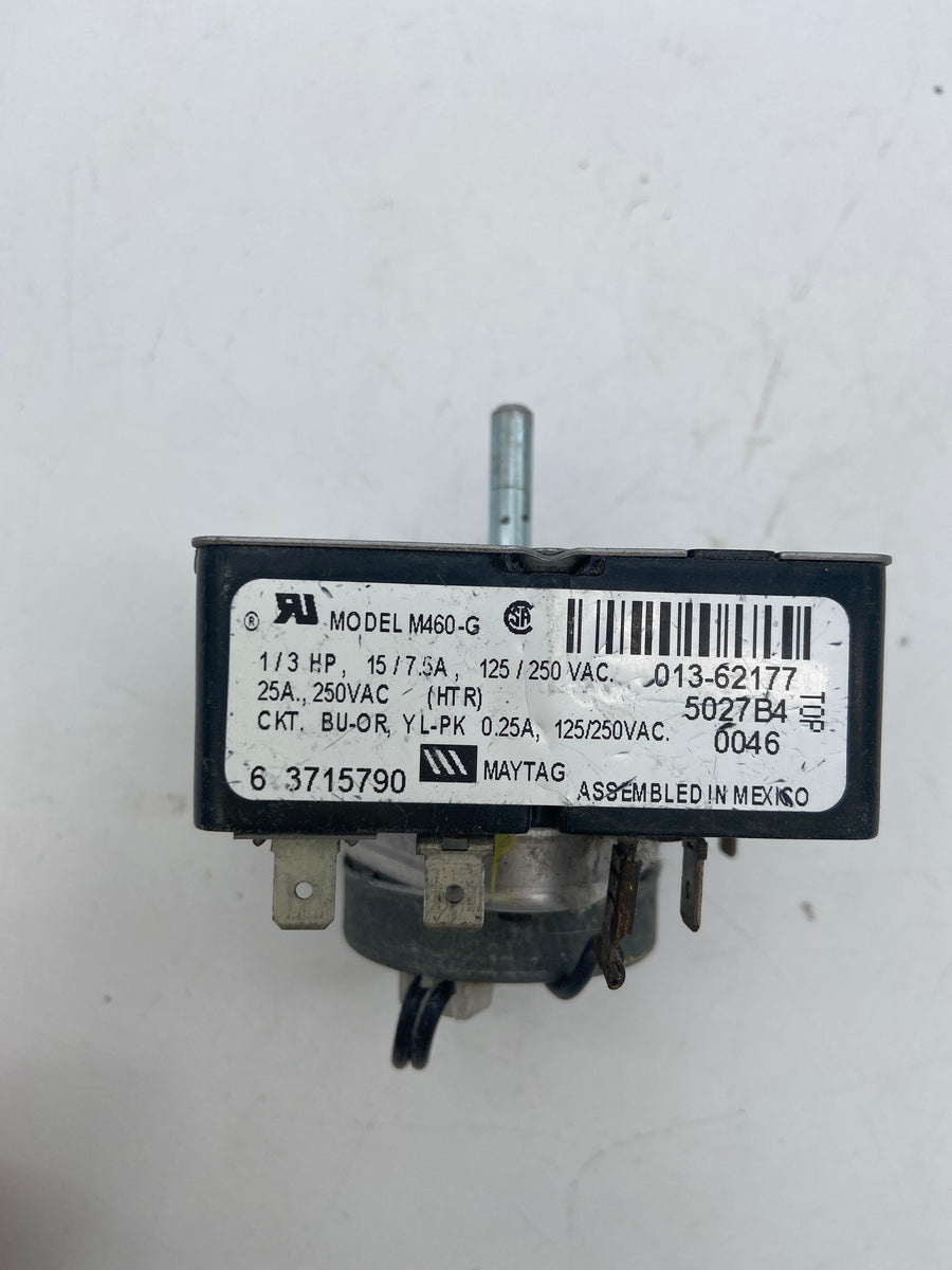 Minuterie de sécheuse Maytag 6 3715790 63715790 OEM d'origine