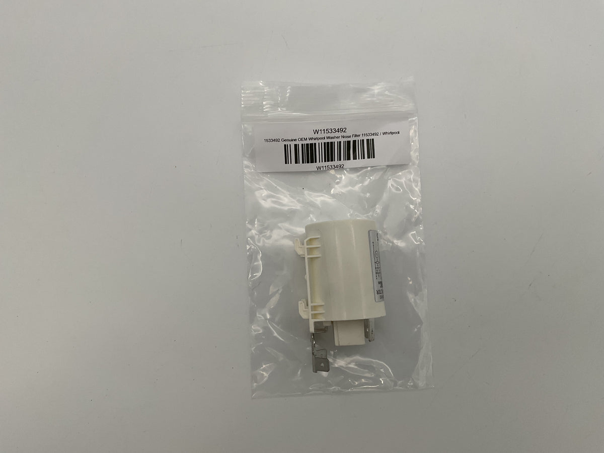 Filtre antiparasite pour lave-linge Whirlpool, pièce d'origine OEM W11533492 11533492