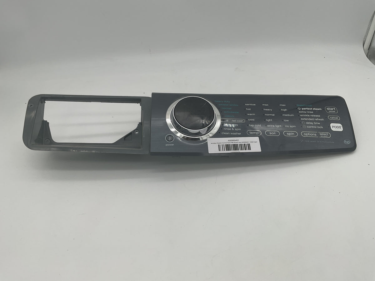 Panneau de commande de lave-linge Electrolux avec carte, gris A00995401