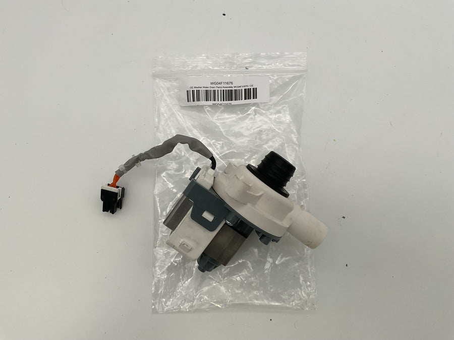 GE Washer Water Drain Pump Assembly  WG04F11676