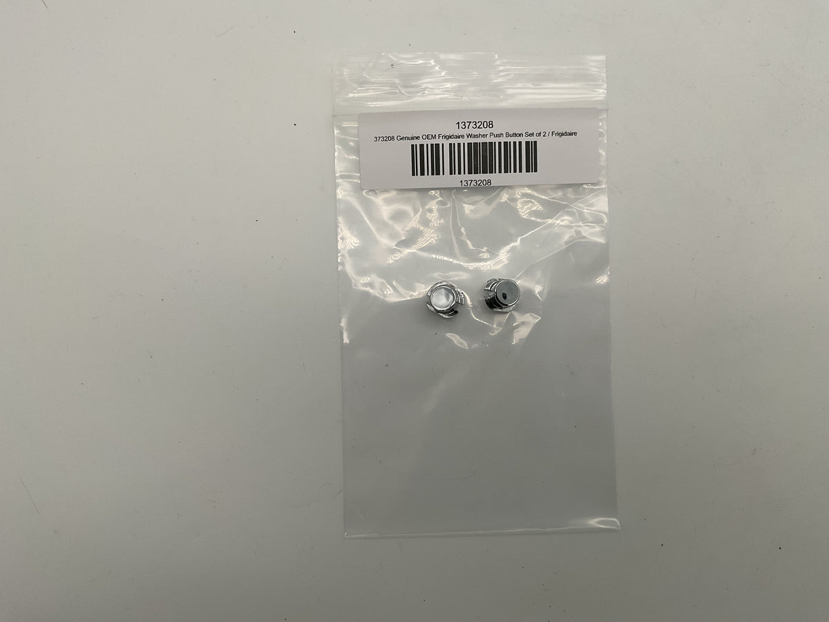 1373208 Jeu de 2 boutons-poussoirs pour lave-linge Frigidaire d'origine OEM