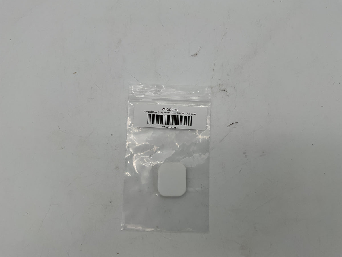 Cache de loquet de porte de sèche-linge Whirlpool W10529198