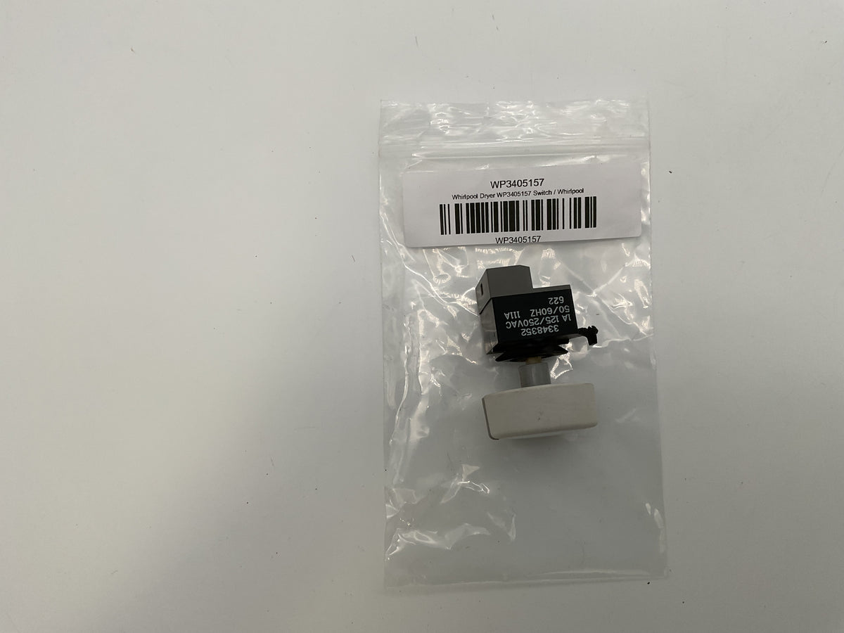 Interrupteur pour sécheuse Whirlpool WP3405157