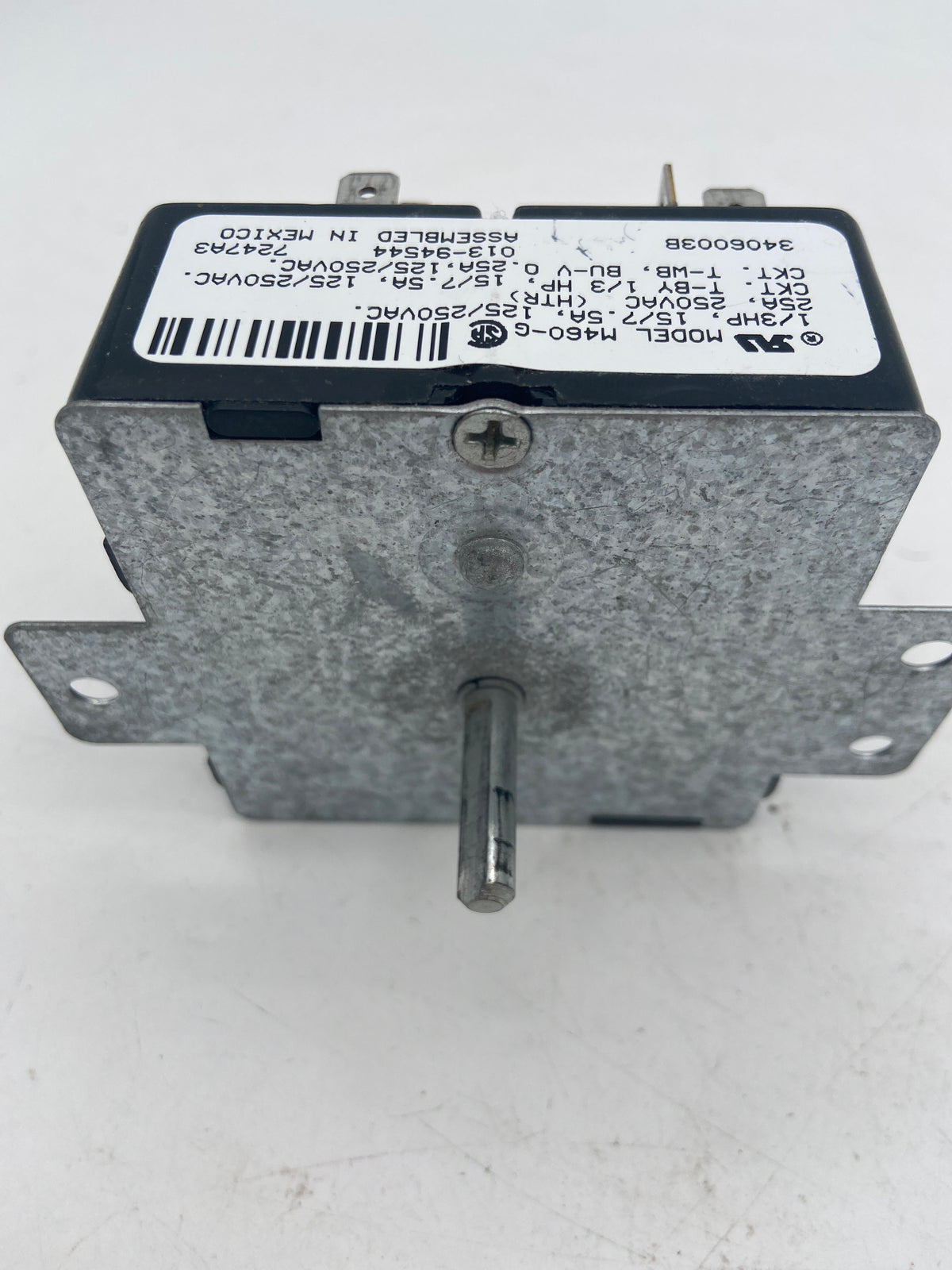 Minuterie de sécheuse d'origine OEM KitchenAid Whirlpool M460-G 3406003A