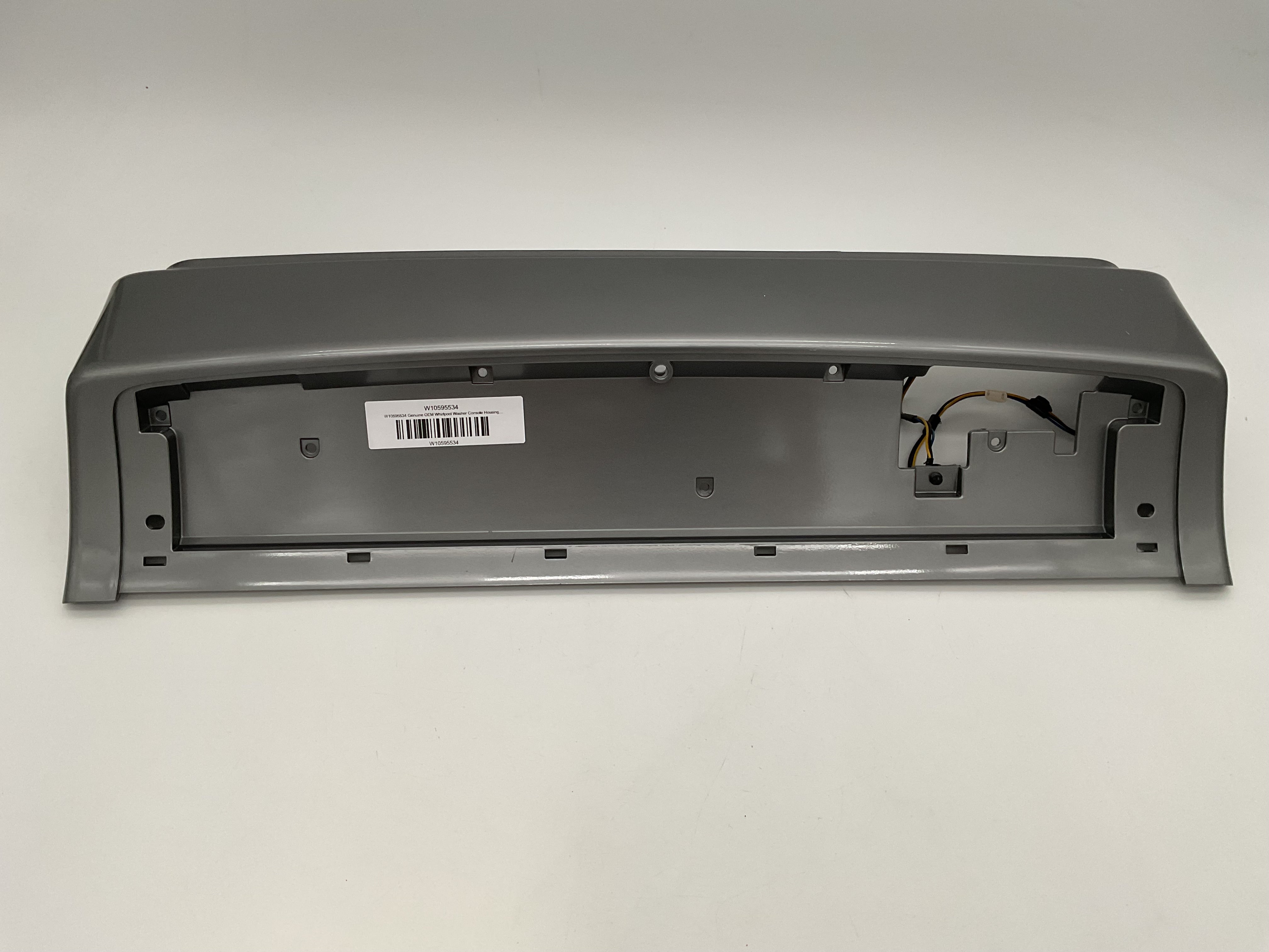 W10595534 Genuine OEM Whirlpool Washer Console Housing W10622068