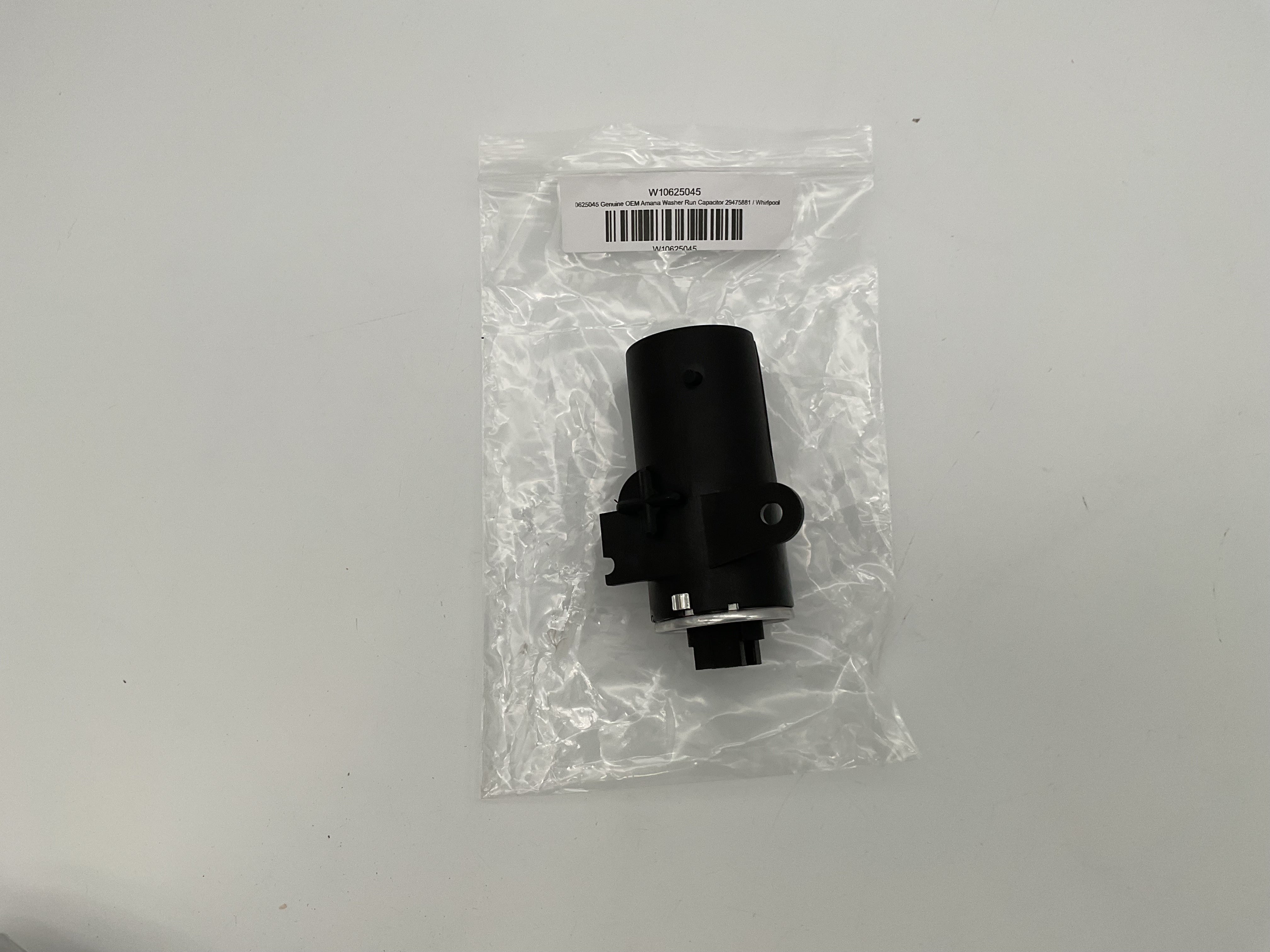 W10625045 Genuine OEM Amana Washer Run Capacitor 29475881