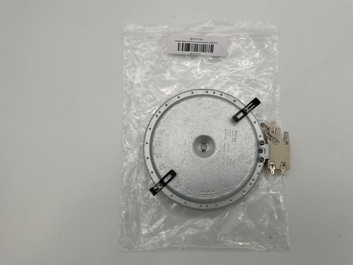Élément de surface pour cuisinière Whirlpool 1200 W 240 V W11171119