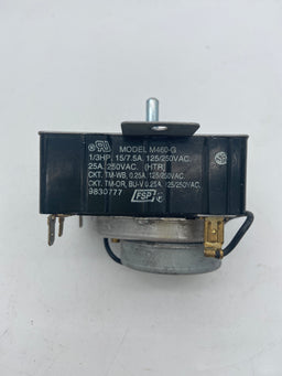 Minuteur de cycle pour sécheuse Whirlpool 9830777, pièce d'origine OEM