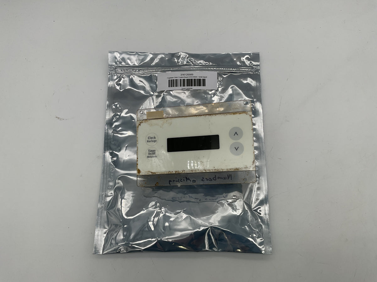 Carte de commande de four Frigidaire 316120500