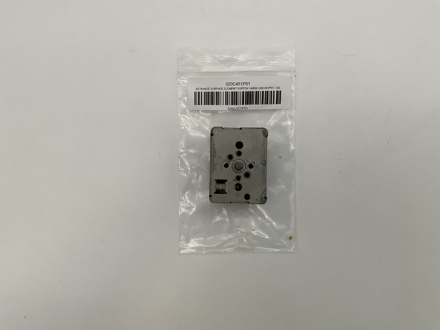 GE RANGE SURFACE ELEMENT SWITCH 1400W 320C451P01
