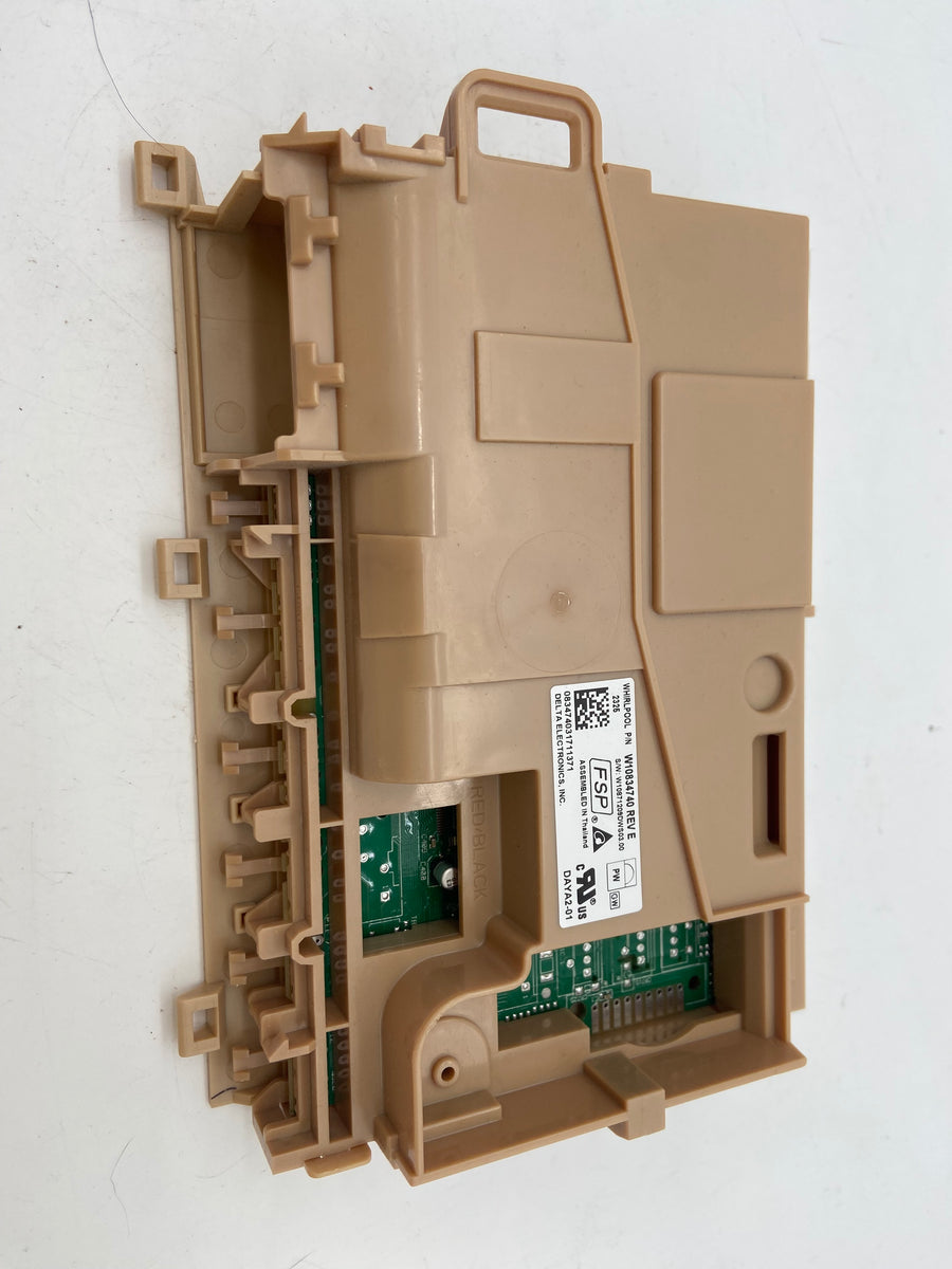 Carte de commande de lave-vaisselle Whirlpool d'origine (OEM) W10834740 W10871209
