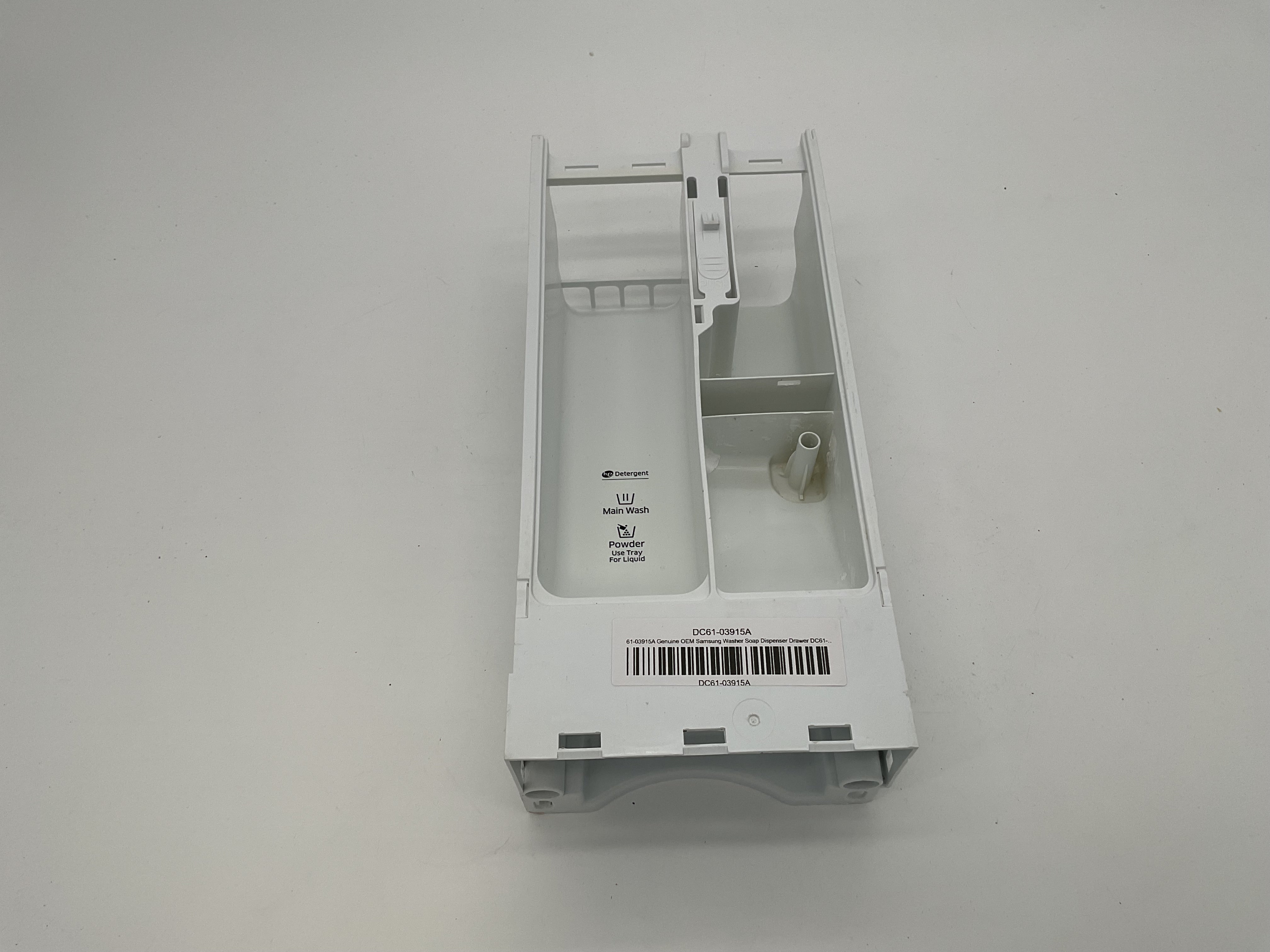 DC61-03915A Genuine OEM Samsung Washer Soap Dispenser Drawer DC61-03915