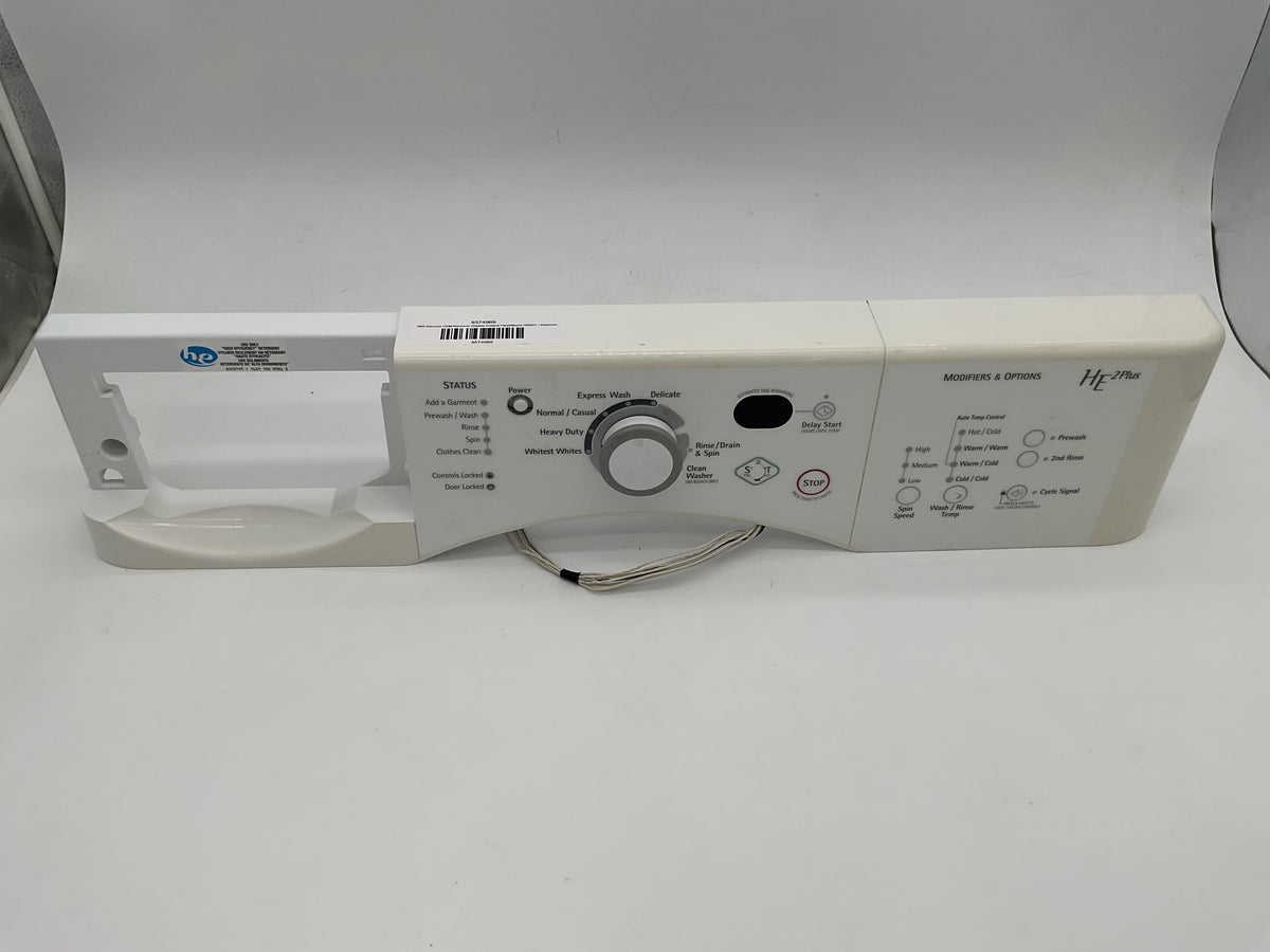 8574969 Panneau de commande/carte électronique d'origine pour lave-linge Kenmore 099607