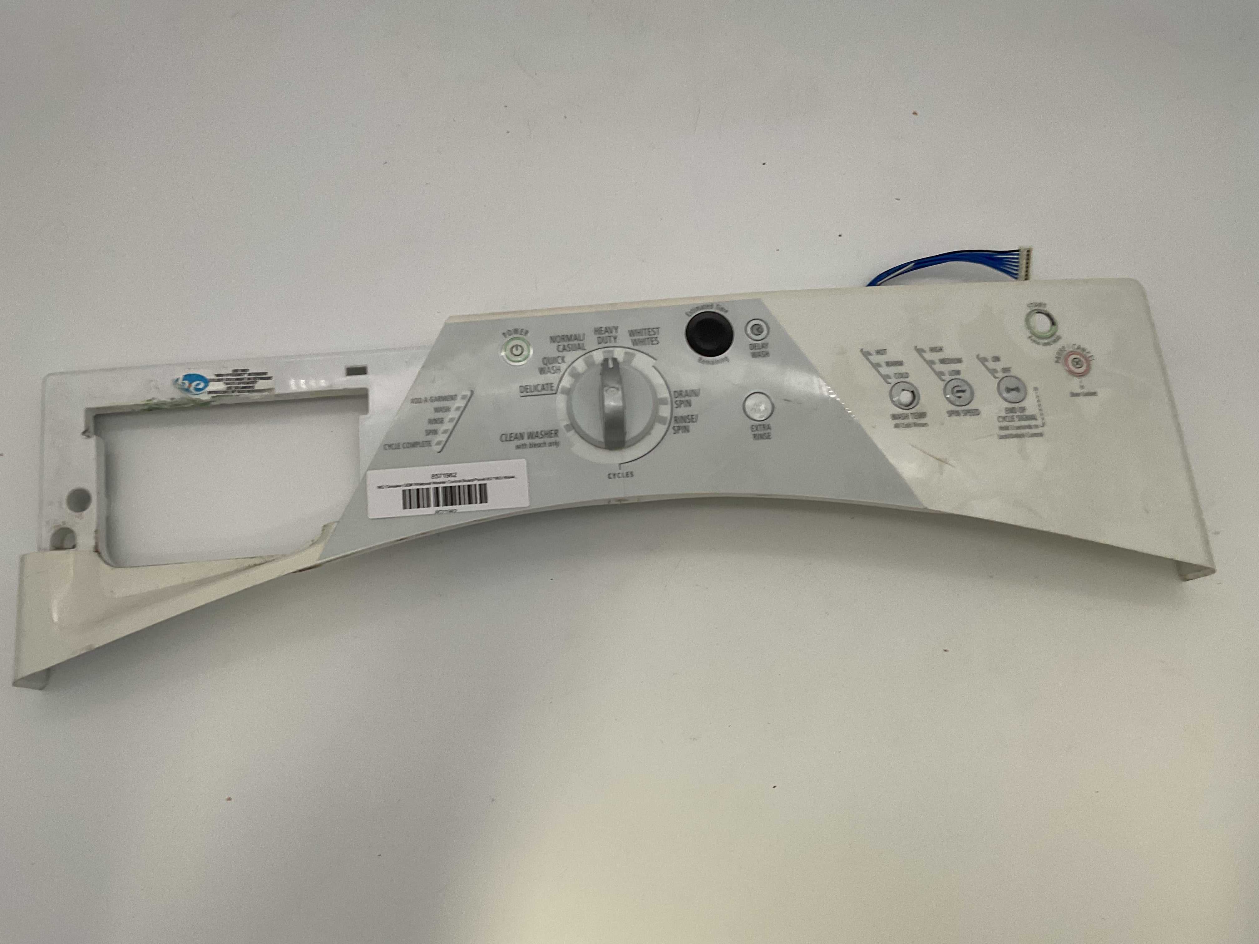 8571962 Genuine OEM Whirlpool Washer Control Board/Panel 8571903 8564405 - Used