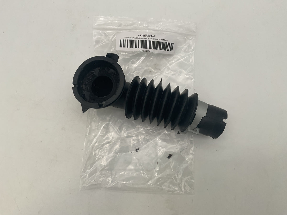 Tuyau de soufflet d'évent pour laveuse LG 4738ER2002-7