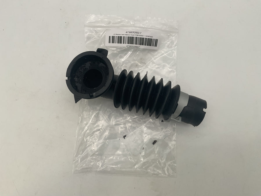Tuyau de soufflet d'évent pour laveuse LG 4738ER2002-7