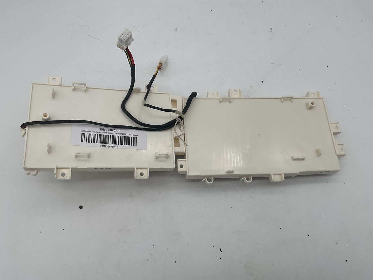 Carte de contrôle d'interface de laveuse LG EBR36870712