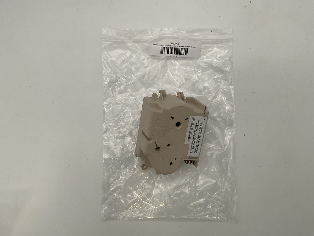 3952958 Minuterie de laveuse Whirlpool d'origine (OEM) WP3952958