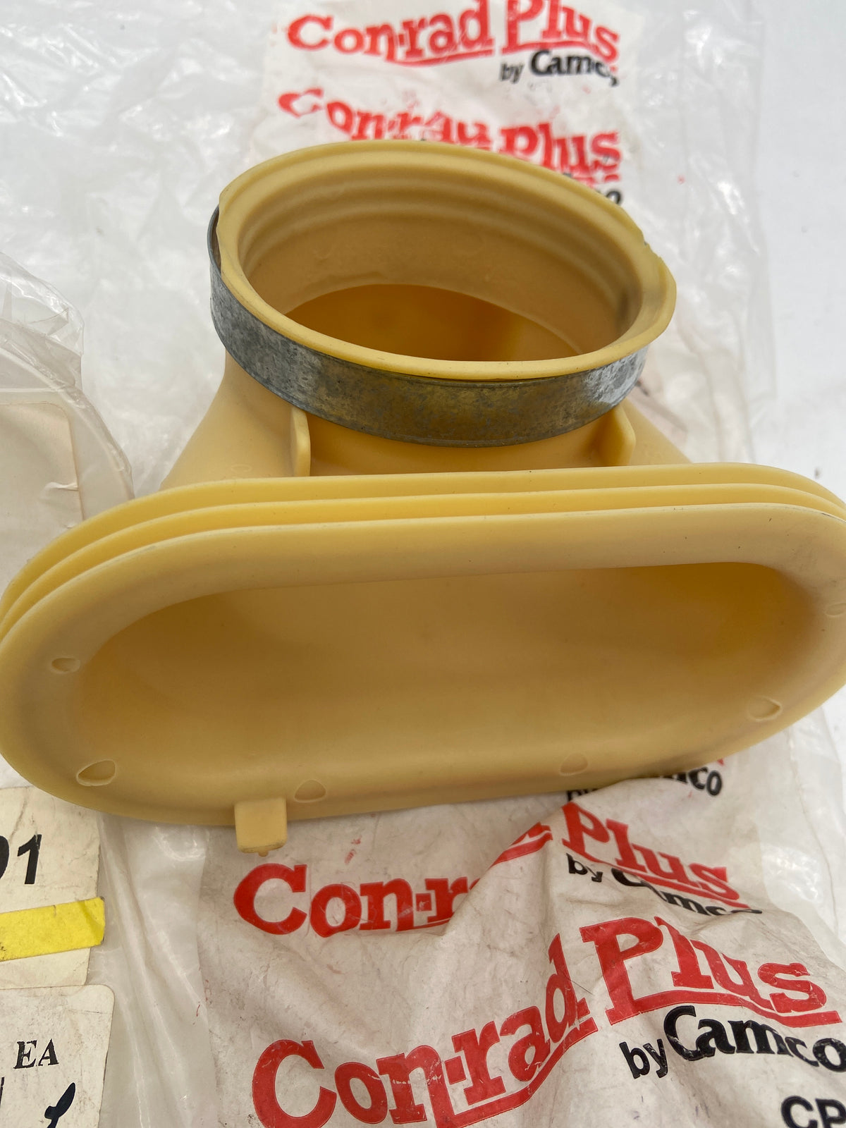 Kit d'admission de puisard pour lave-vaisselle GE neuf : admission de puisard en caoutchouc WD18M201 et bouchon de filtre WD12X418