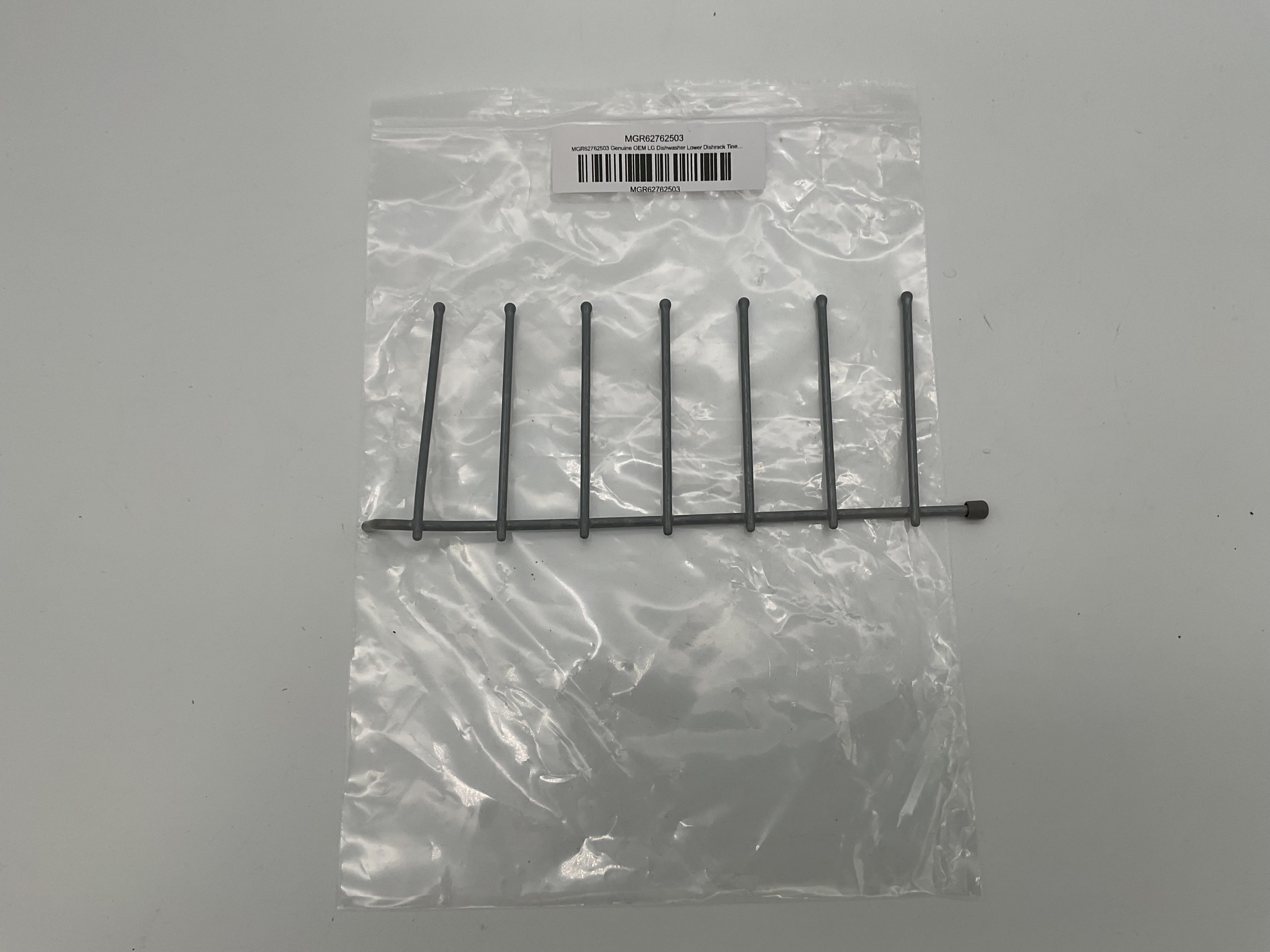 MGR62762503 Genuine OEM LG Dishwasher Lower Dishrack Tine MGR62482103