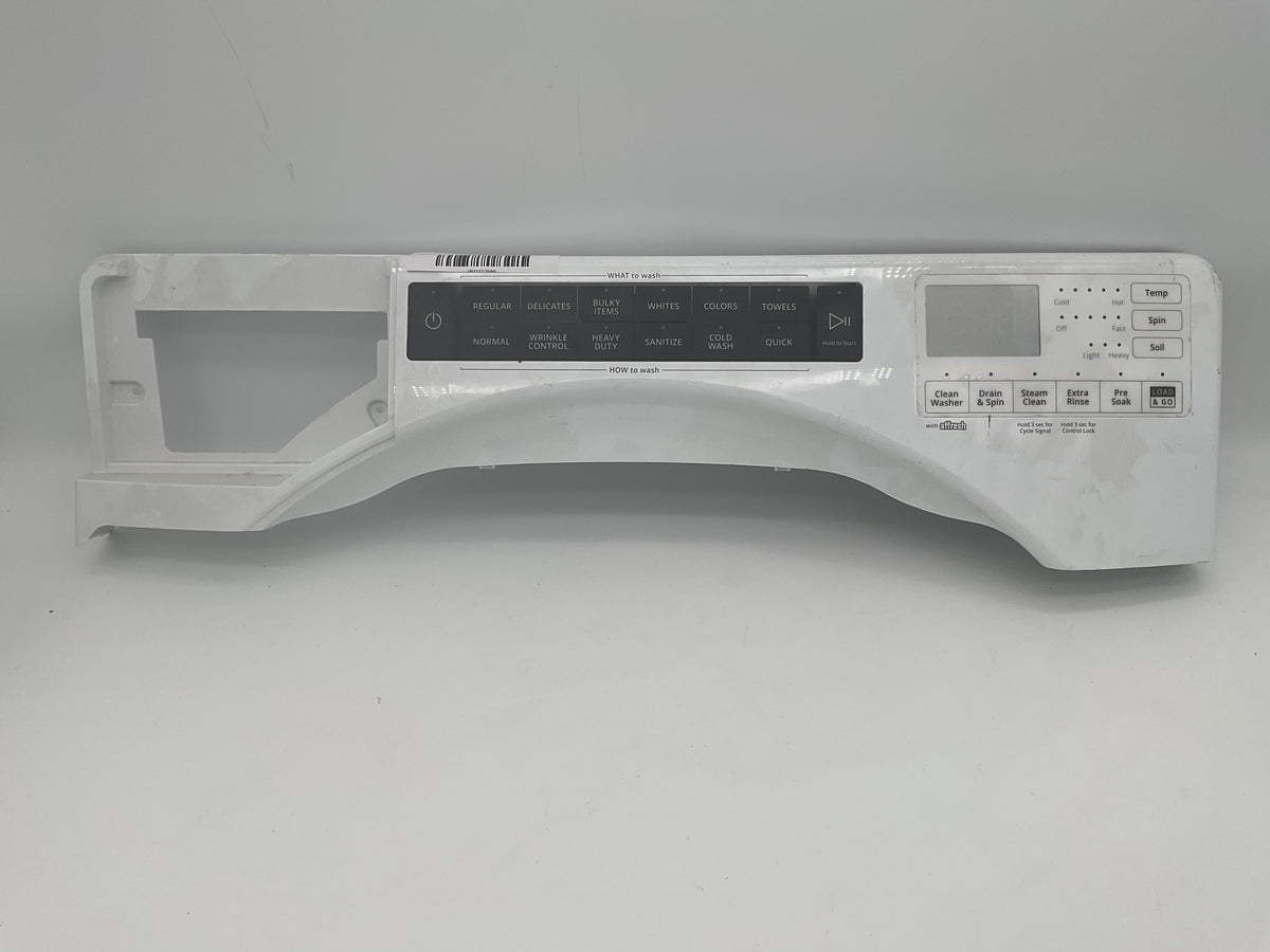 Panneau de commande pour laveuse Whirlpool avec carte W11112566 W11294803