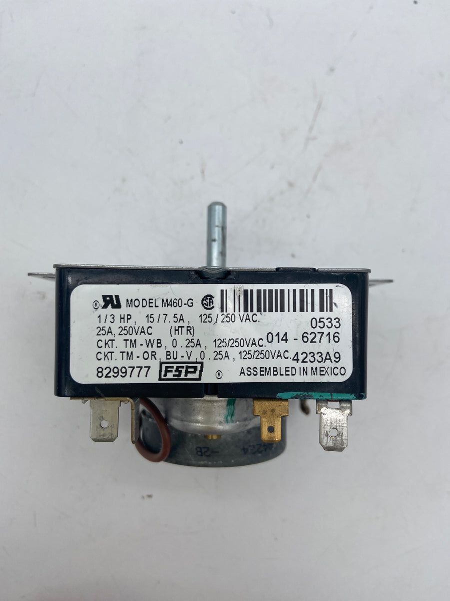 Minuteur de sécheuse Whirlpool Kenmore 8299777, pièce d'origine OEM