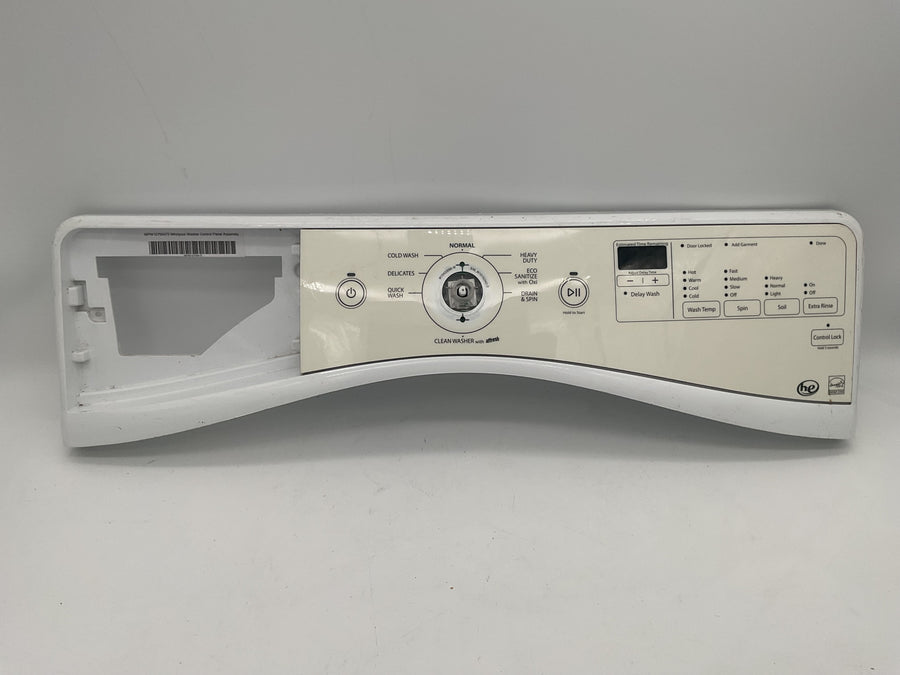 Ensemble de panneau de commande pour laveuse Whirlpool WPW10750475