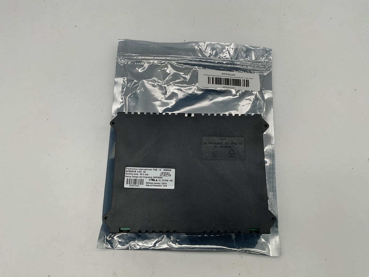 Carte de commande électronique pour cuisinière Whirlpool WP8285348
