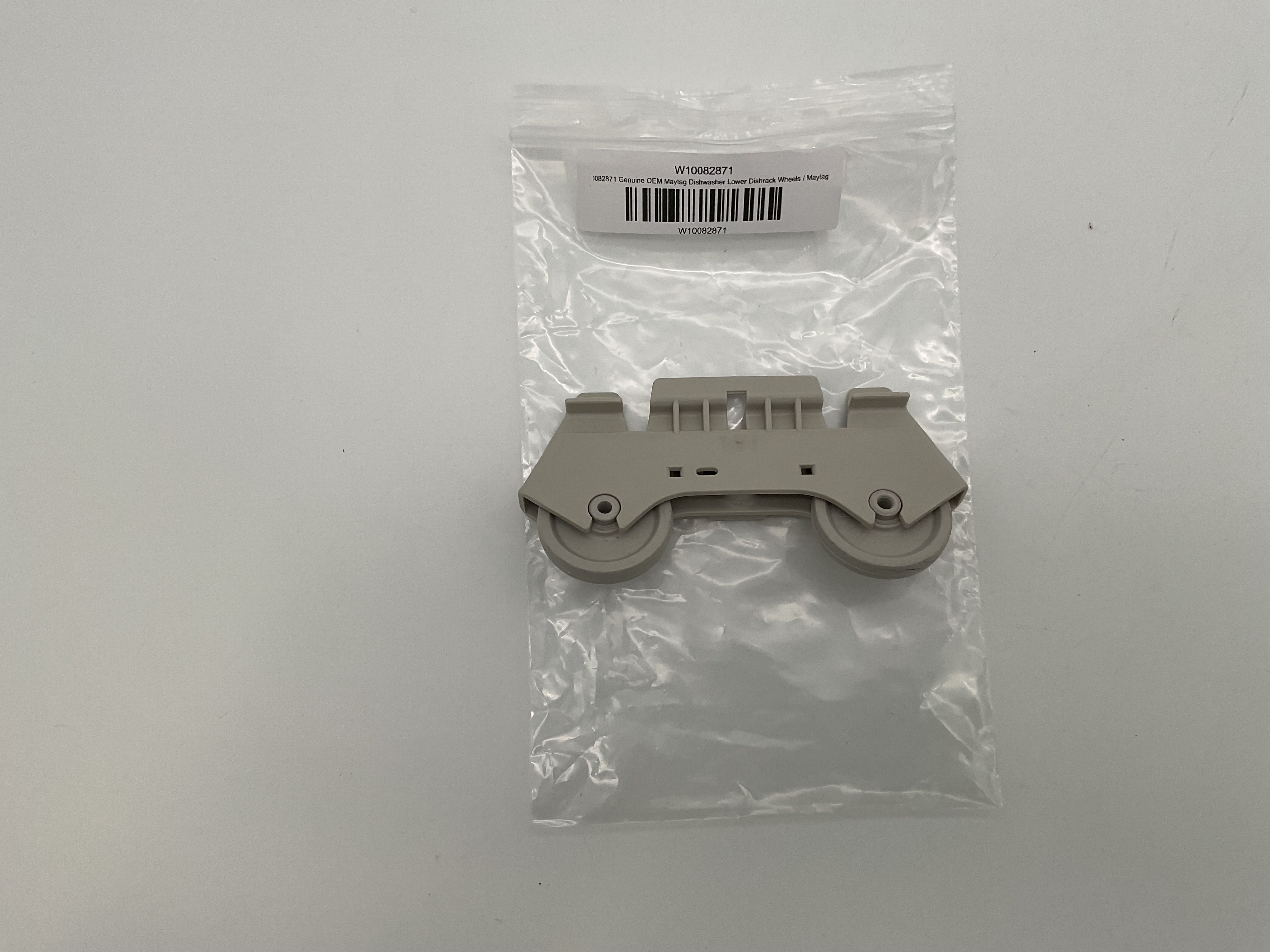W10082871 Genuine OEM Maytag Dishwasher Lower Dishrack Wheels