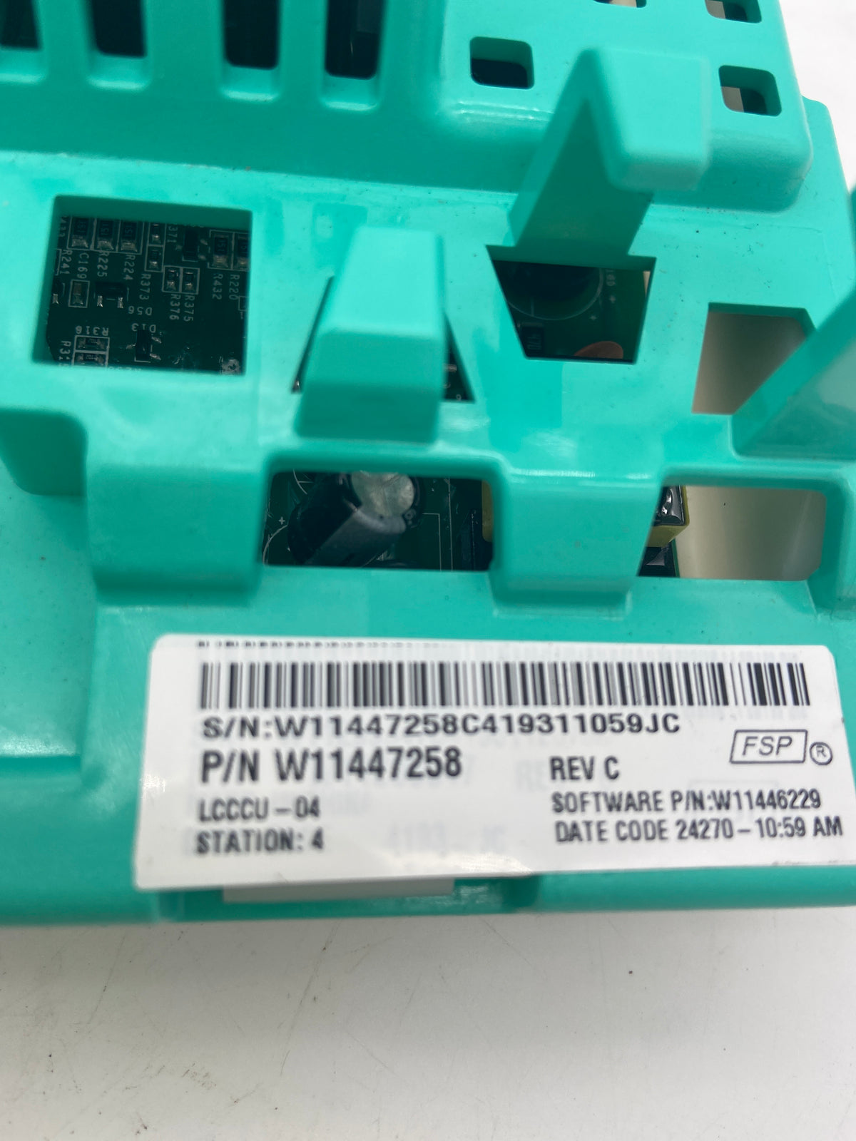 Carte de contrôle de laveuse Whirlpool d'origine (OEM) W11447258 W11446229