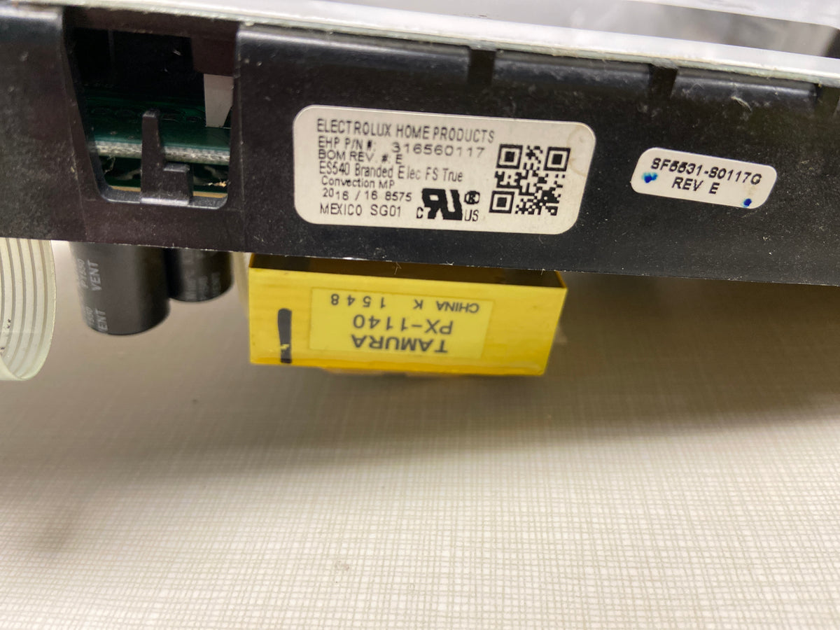 Carte de commande électronique pour cuisinière Frigidaire (316560117) 5304495521 Blanche, pièce d'origine OEM