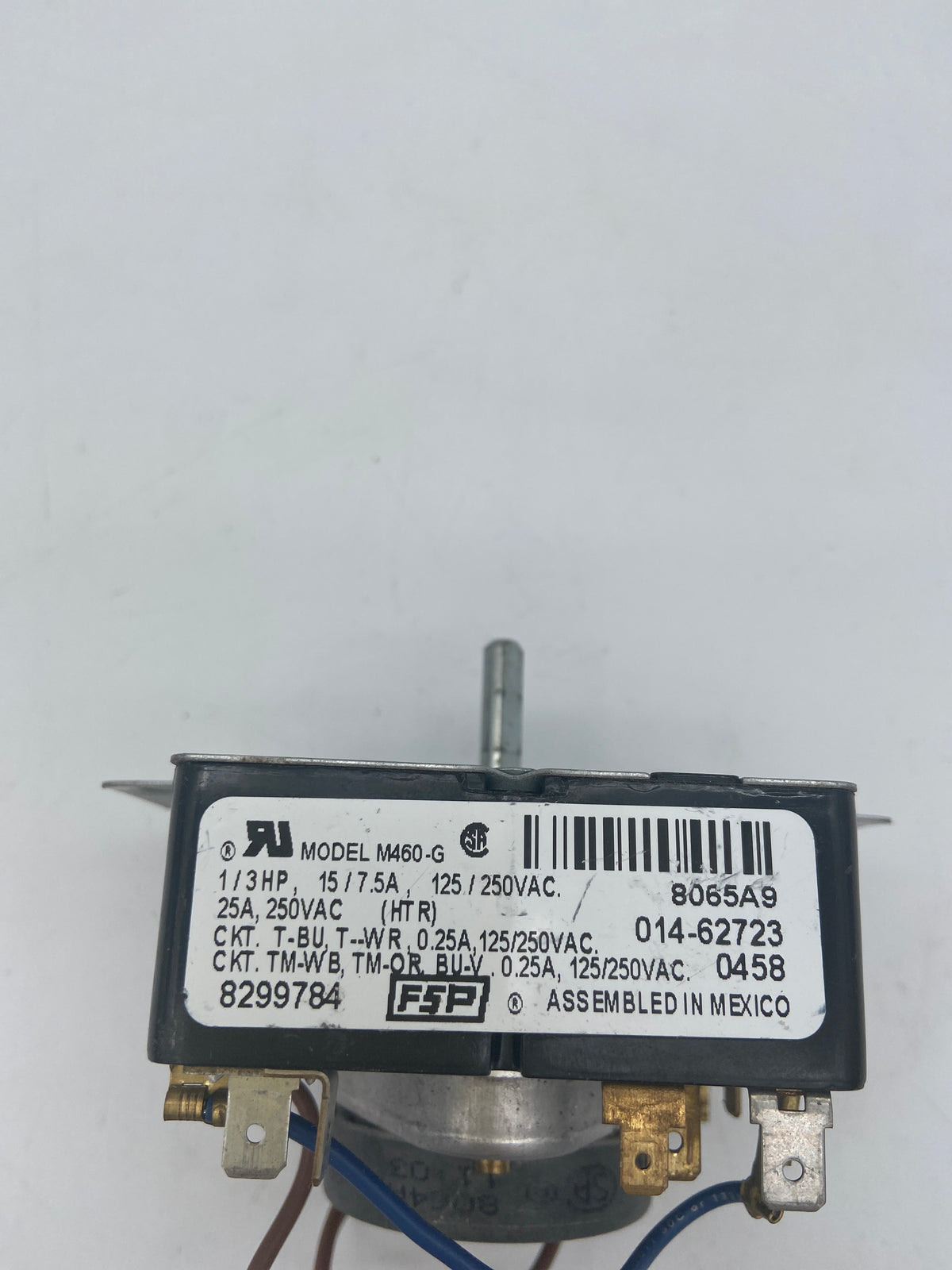 8299784 Bouton de minuterie de sécheuse Whirlpool Kenmore d'origine (OEM) 8065A9 - Utilisé