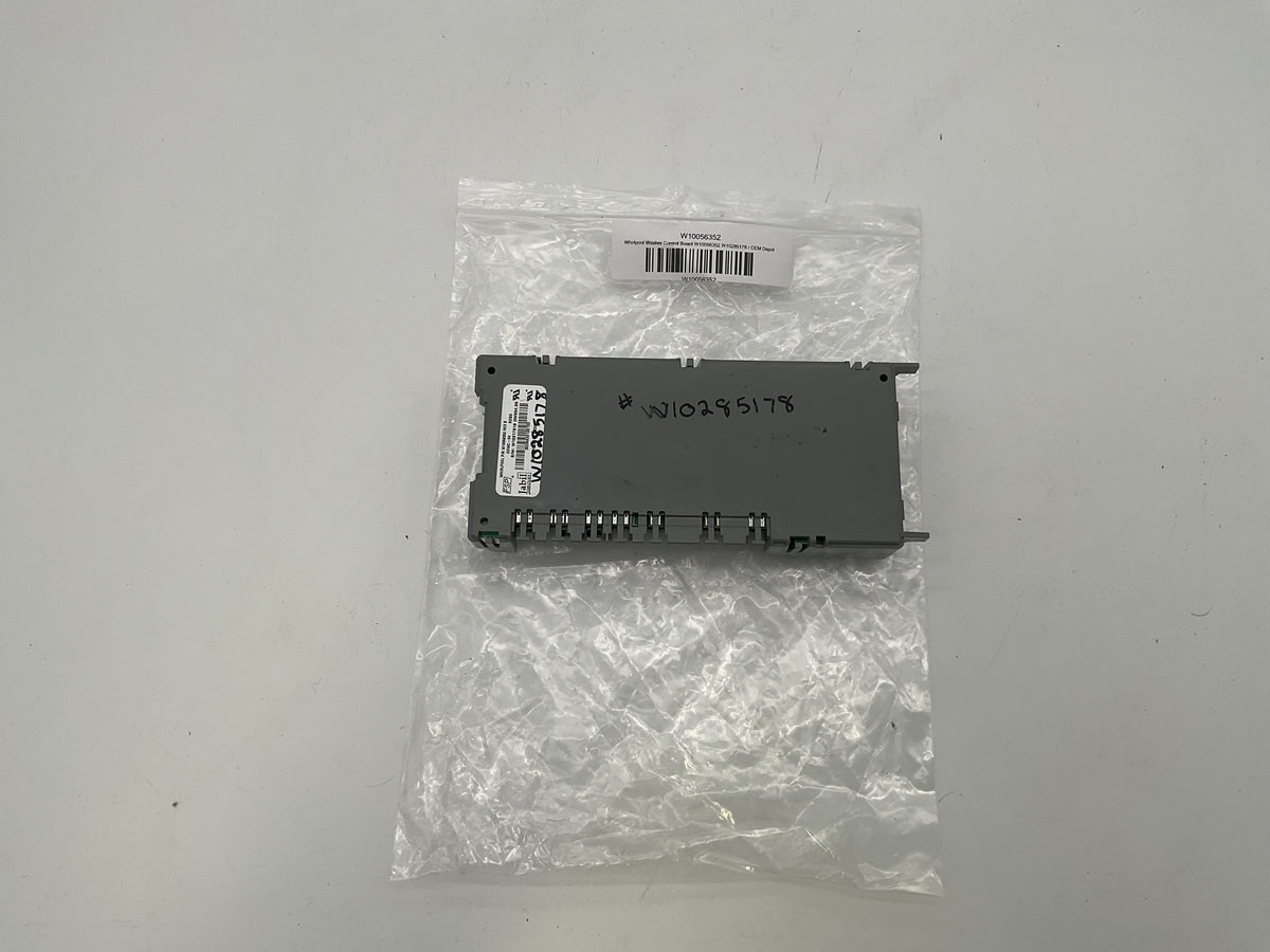 Carte de commande de lave-linge Whirlpool d'origine (OEM) W10056352 W10285178