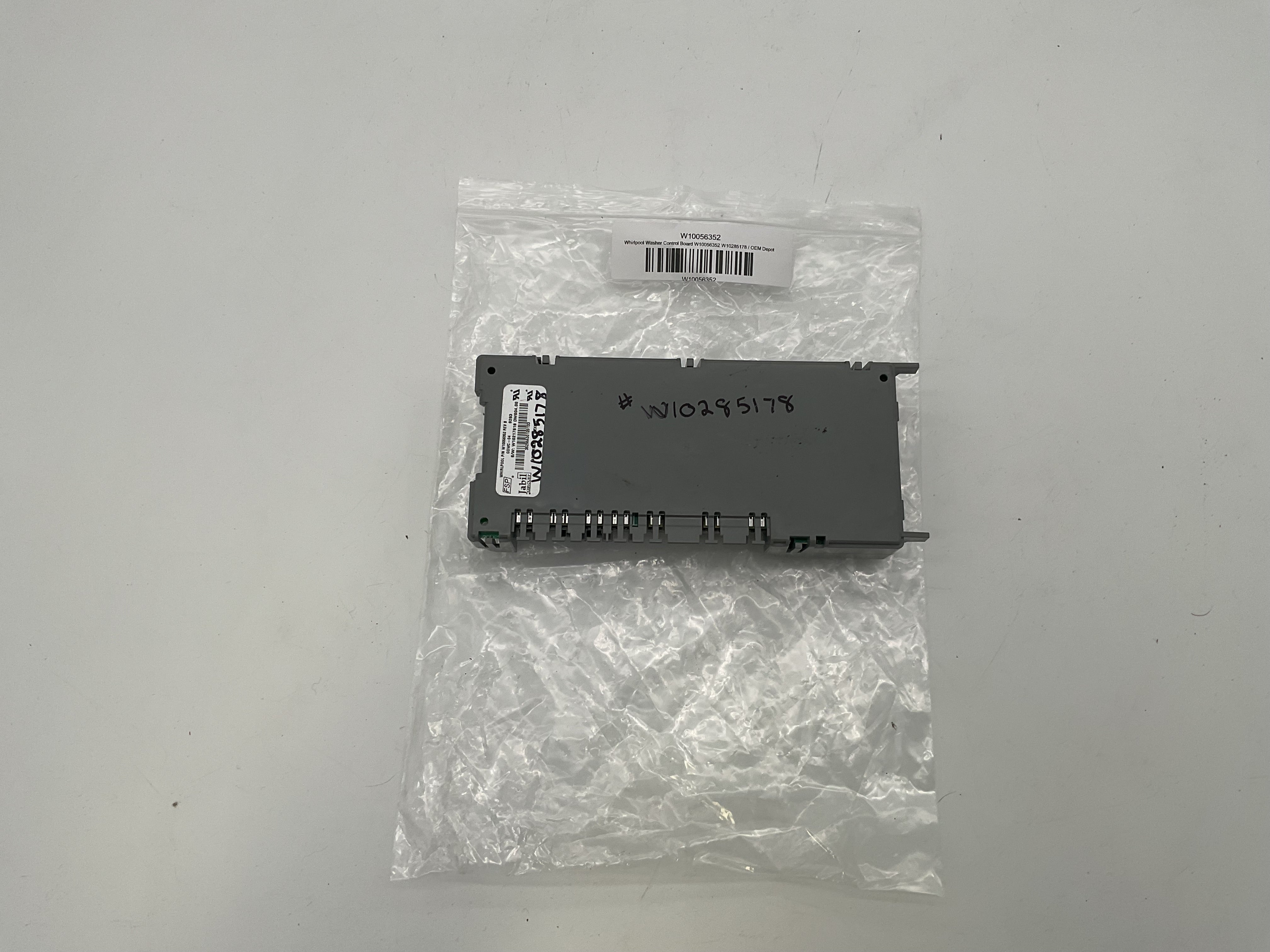 Genuine OEM Whirlpool Washer Control Board W10056352 W10285178