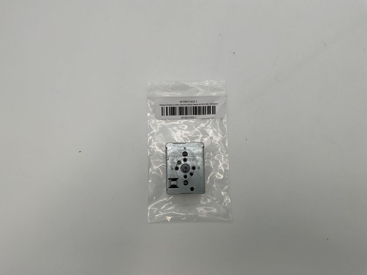 Commutateur infini pour élément de surface de cuisinière Whirlpool W10911303