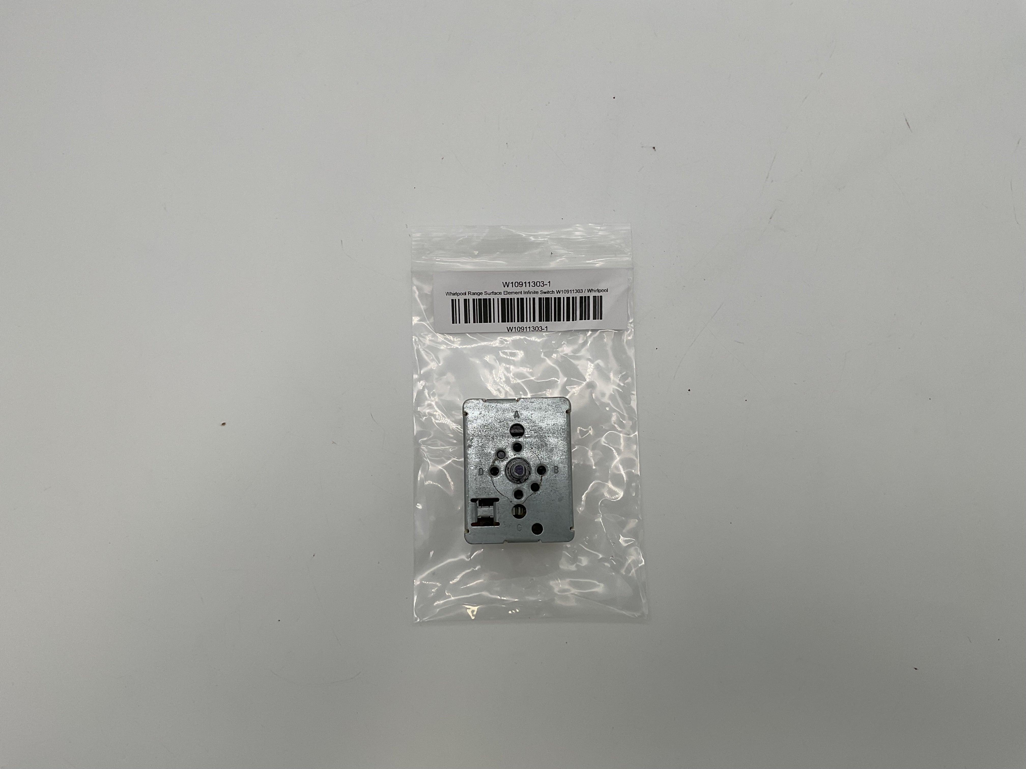 Whirlpool Range Surface Element Infinite Switch W10911303