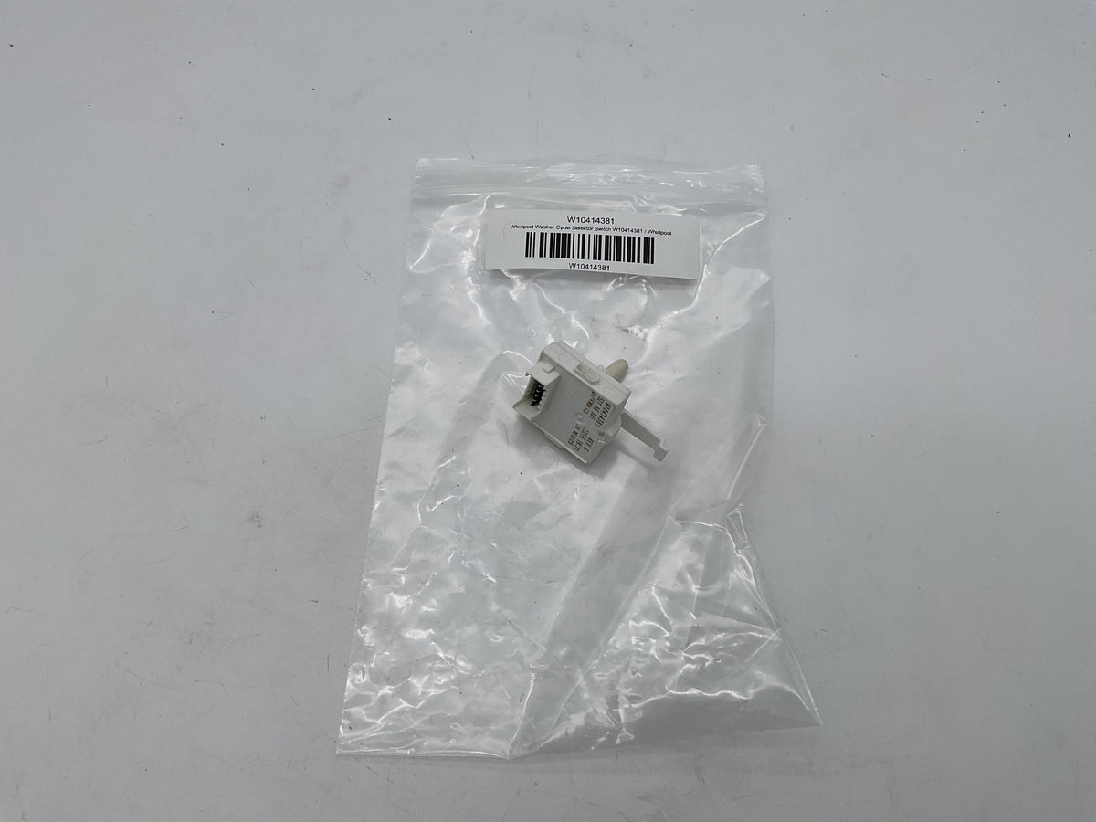 Sélecteur de cycle pour laveuse Whirlpool W10414381