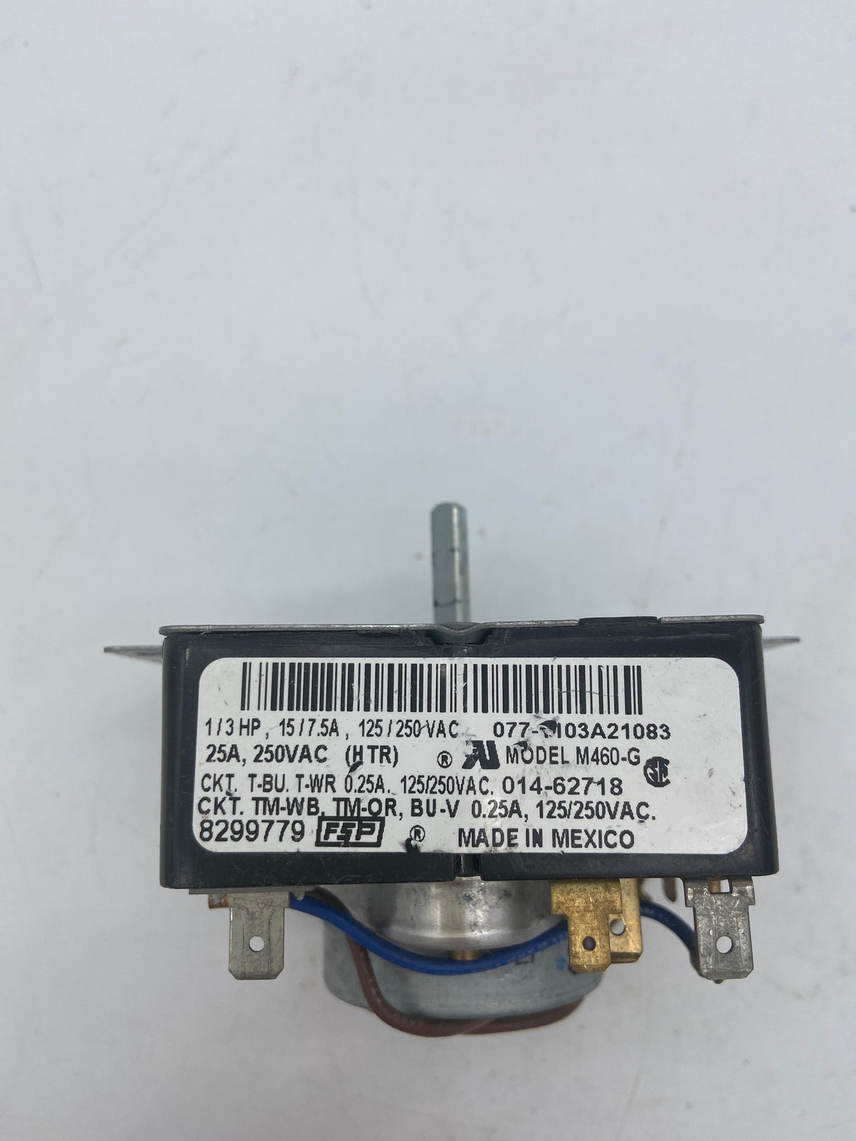 Minuterie de sécheuse Whirlpool Maytag Amana WP8299779 8299779
