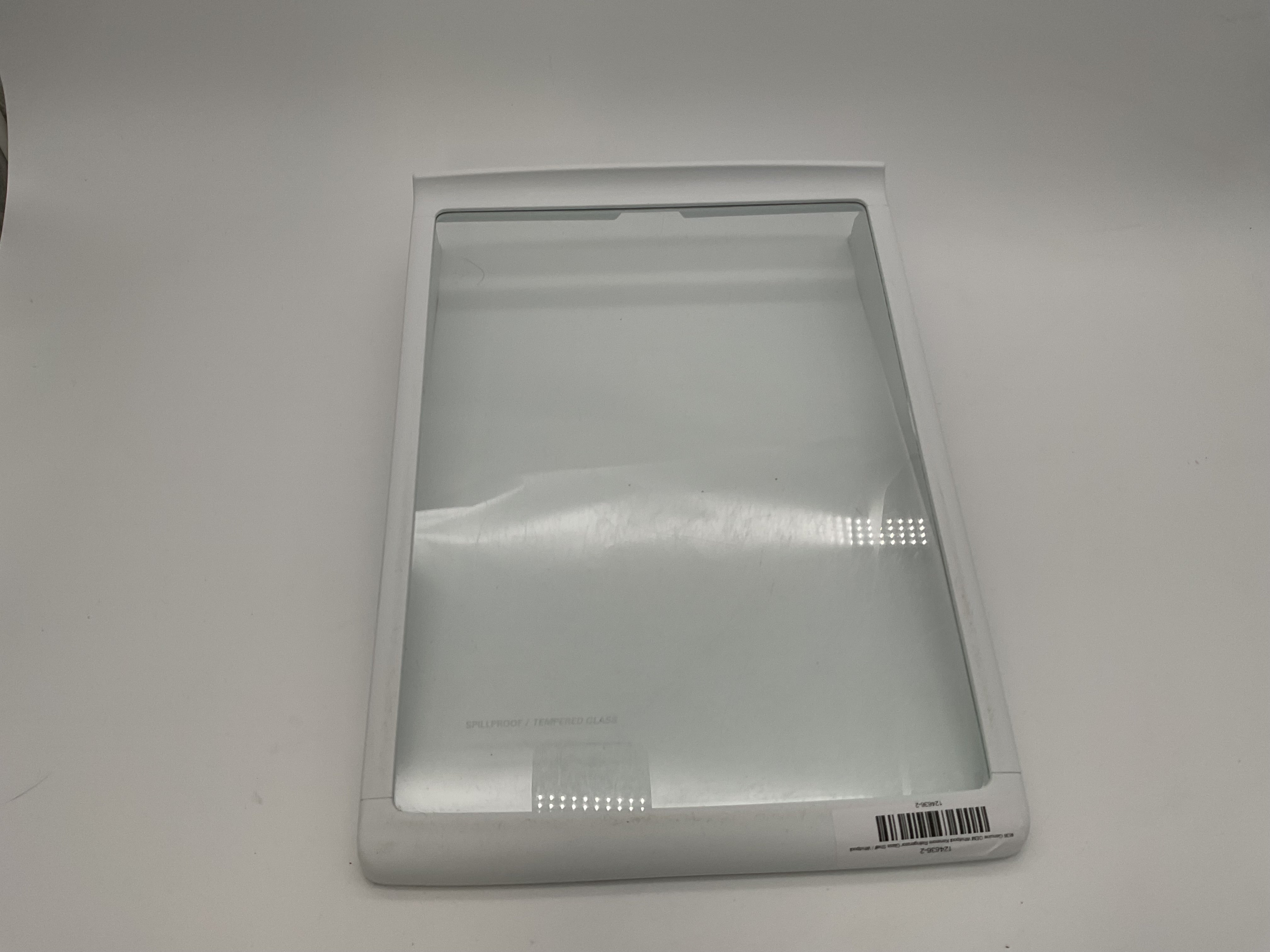 124636 Genuine OEM Whirlpool Kenmore Refrigerator Glass Shelf