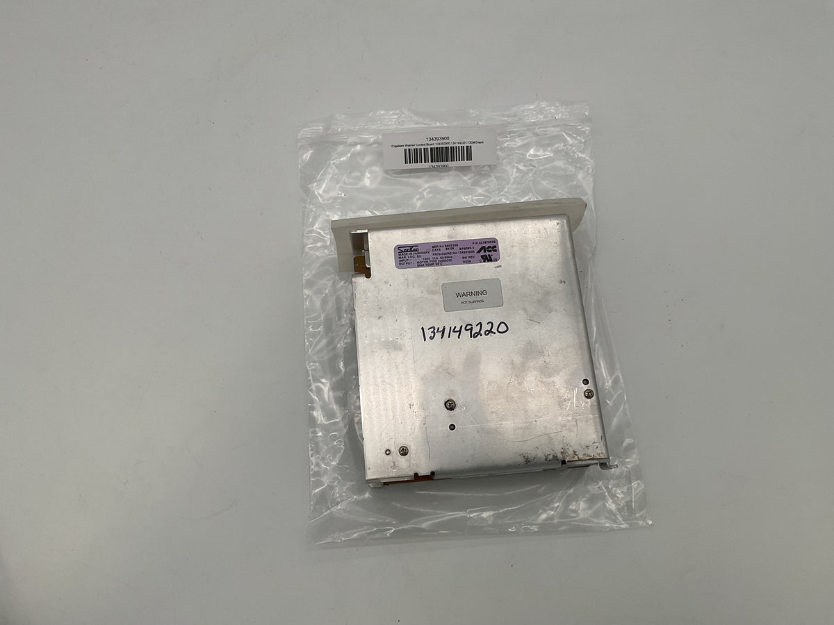 Carte de contrôle de laveuse Frigidaire d'origine OEM 134393900 134149220