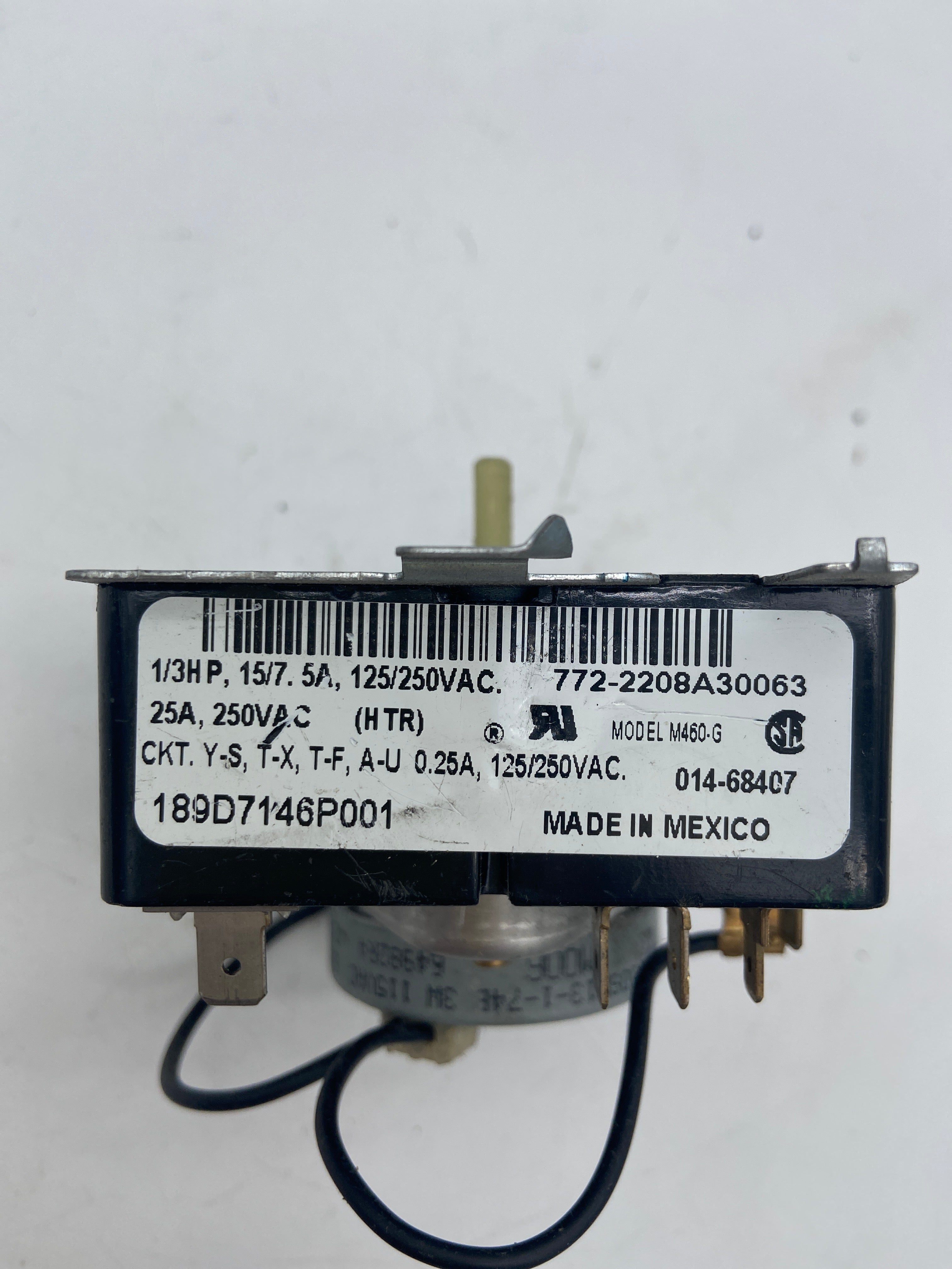 GE General Electric Kenmore 189D7146P001 Dryer Timer