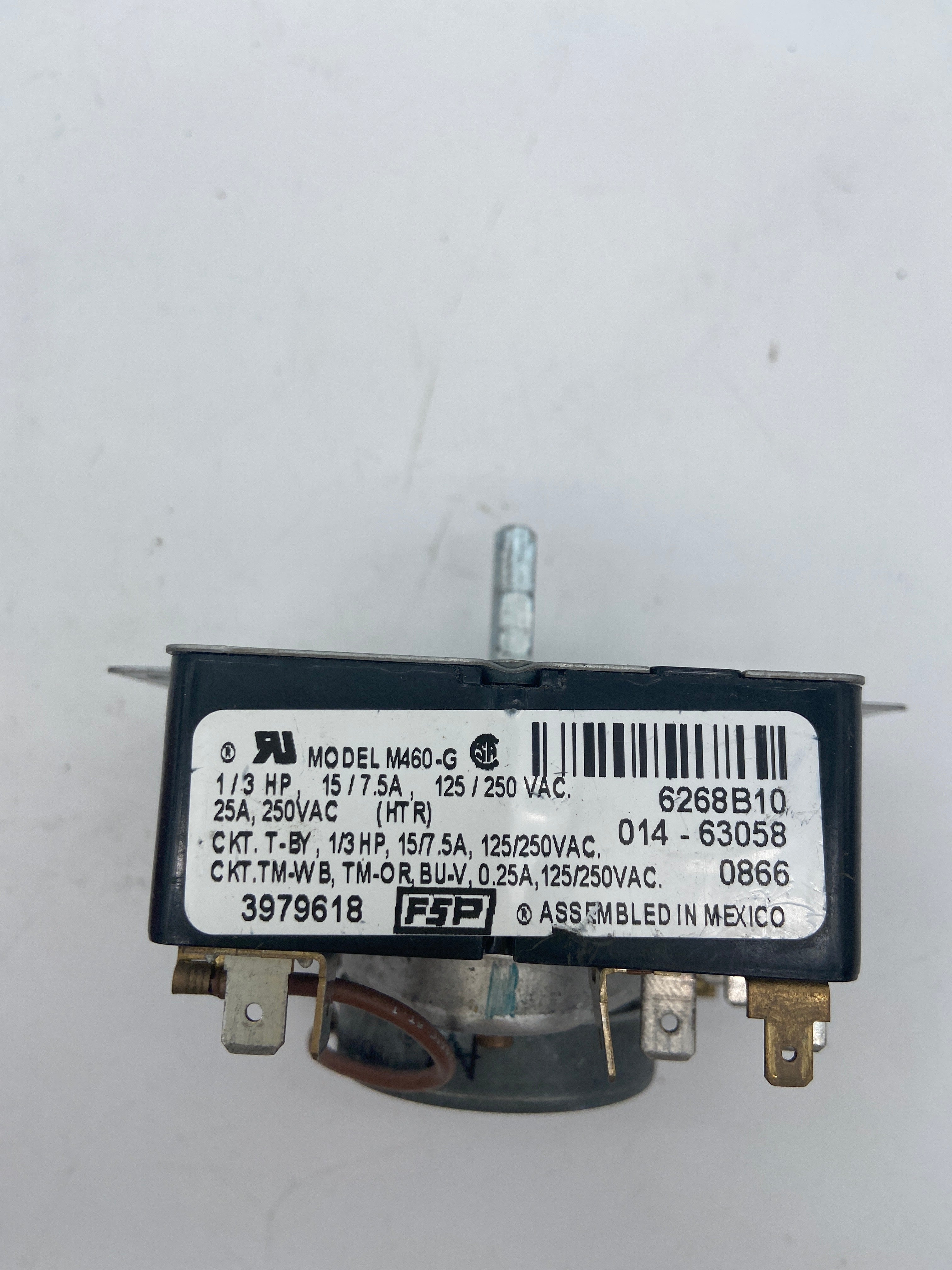 3979618 Genuine OEM Whirlpool Dryer Timer Control 6268B10 - Used