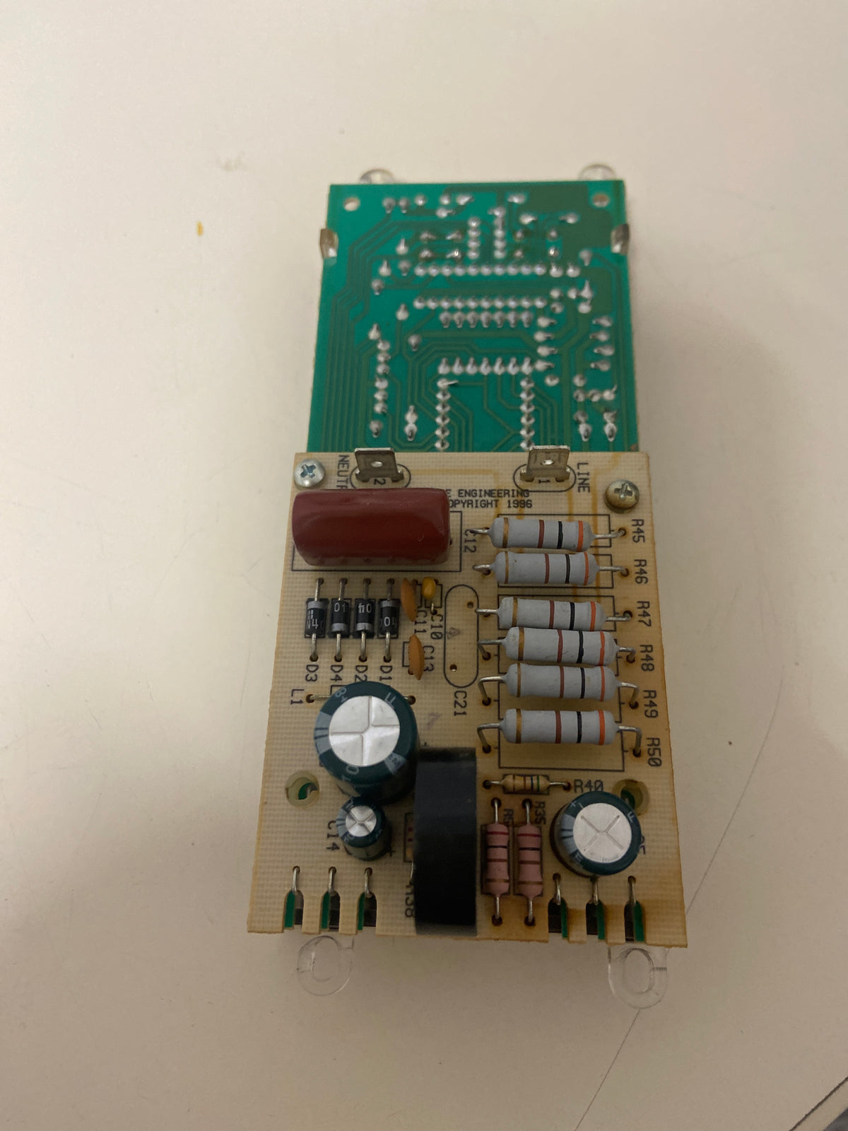 Module de commande d'horloge pour cuisinière Hotpoint GE, pièce n° WB27T10469