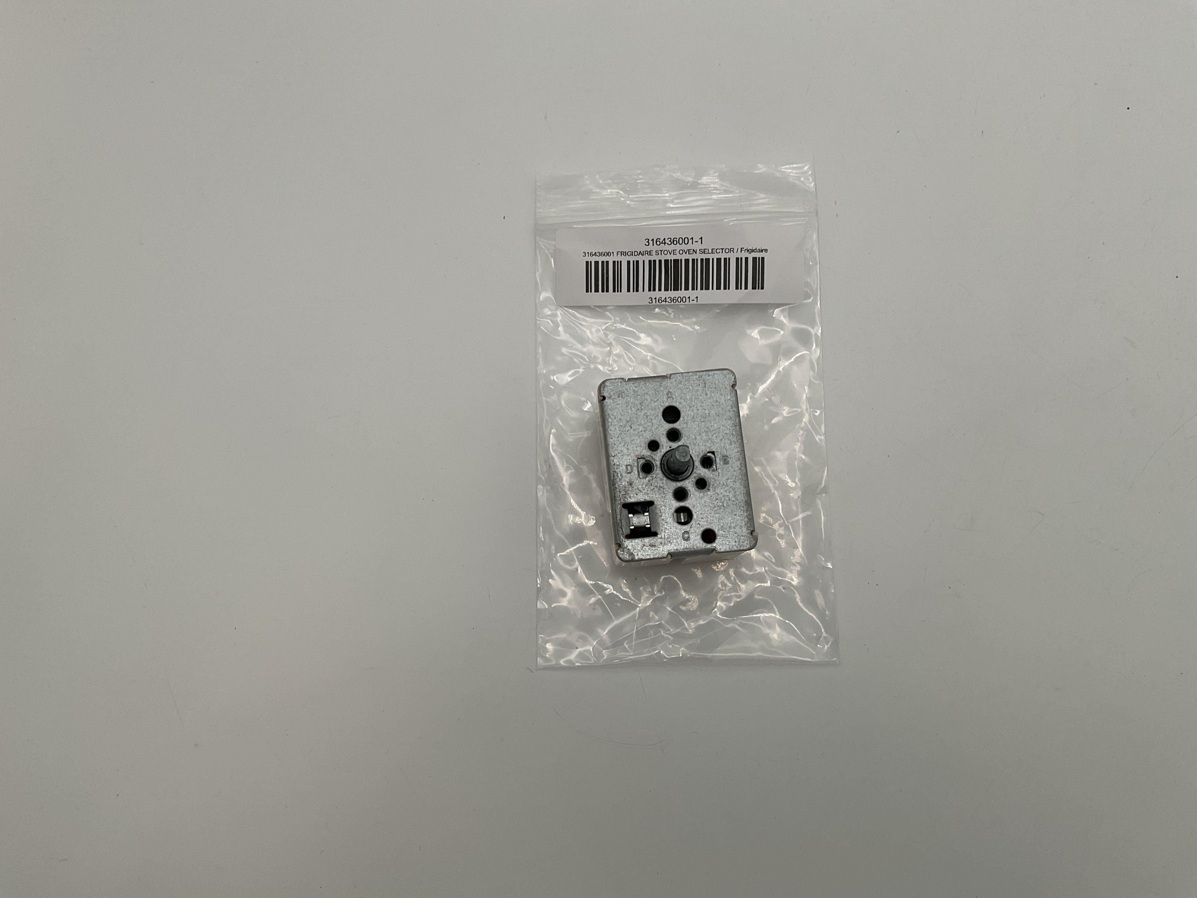 316436001 FRIGIDAIRE STOVE OVEN SELECTOR