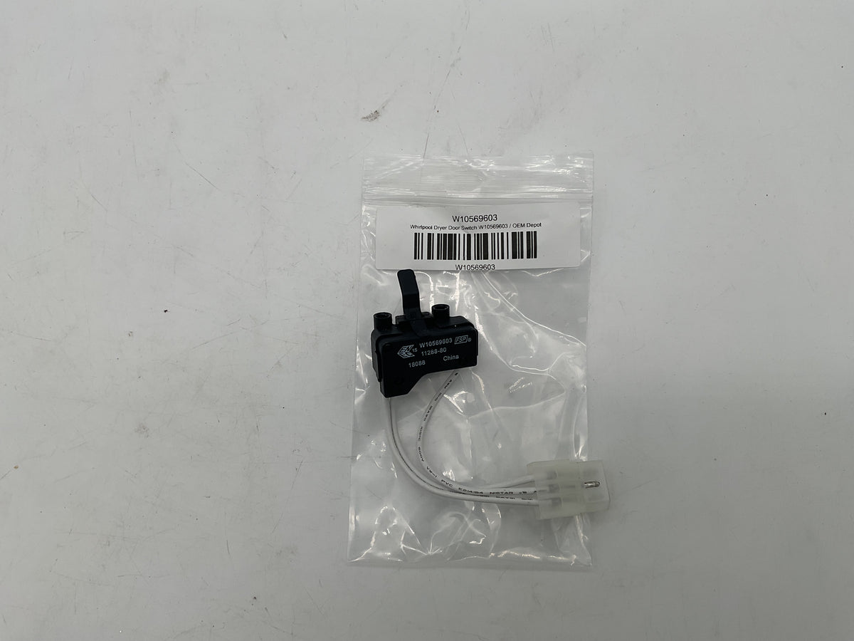 Interrupteur de porte de sécheuse Whirlpool W10569603