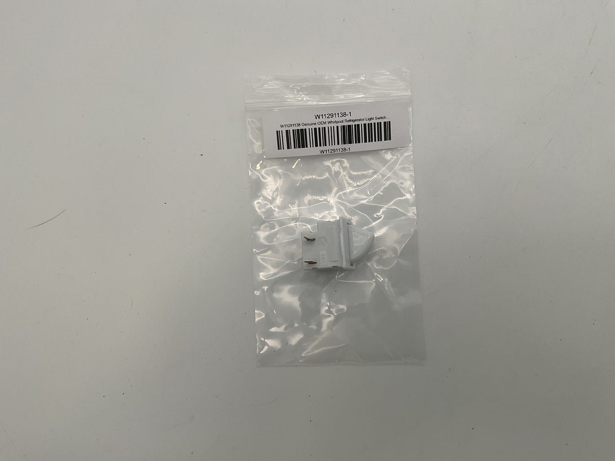 W11291138 Interrupteur d'éclairage de réfrigérateur Whirlpool d'origine (OEM) 11291138
