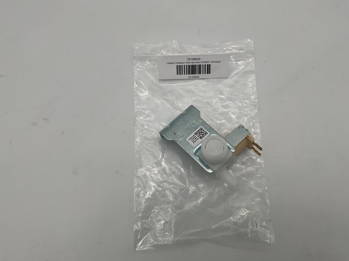 Électrovanne d'arrivée d'eau pour lave-vaisselle Frigidaire 33199020